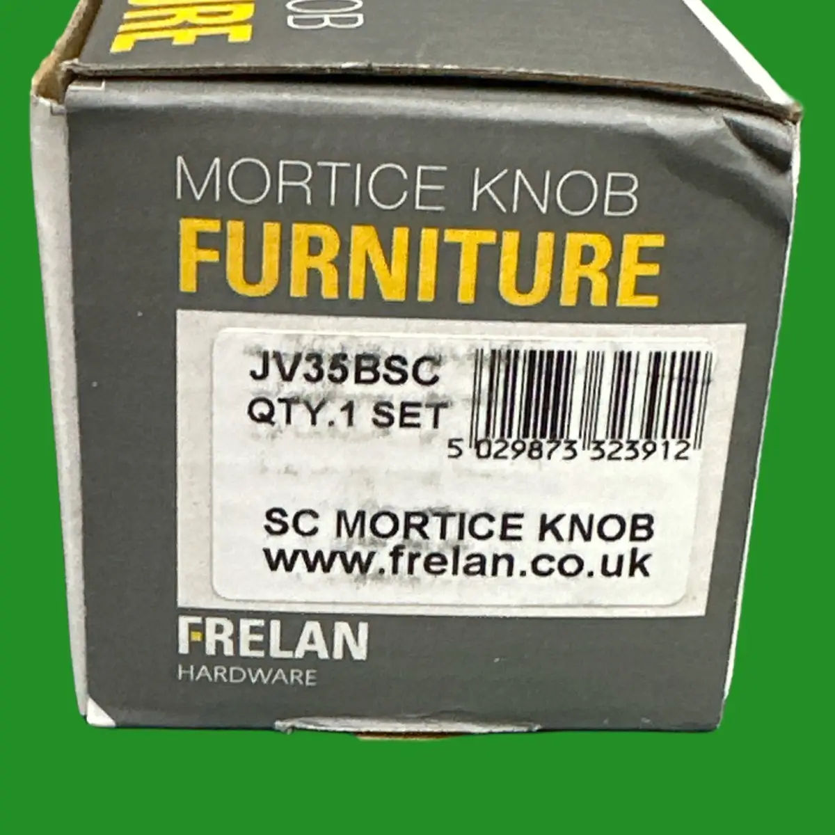 Frelan JEDO 60mm Mushroom Sprung Mortice Knob Pair Set, Satin Chrome, JV35BSC - image 7 | Free standard UK delivery included | Discount Quality Products