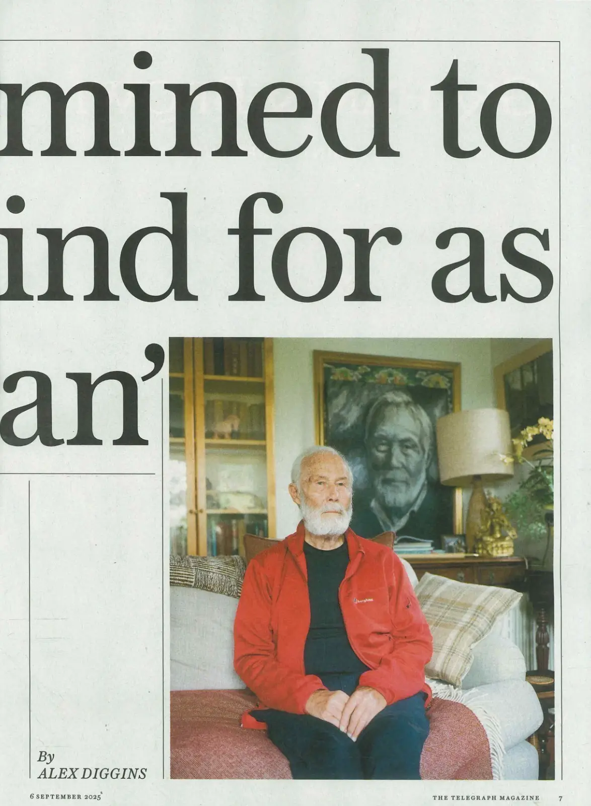 Telegraph Magazine: Chris Bonington, Cecil Beaton, Thomasina Miers, 6.9.25 - image 3 | Free standard UK delivery included | Discount Quality Products