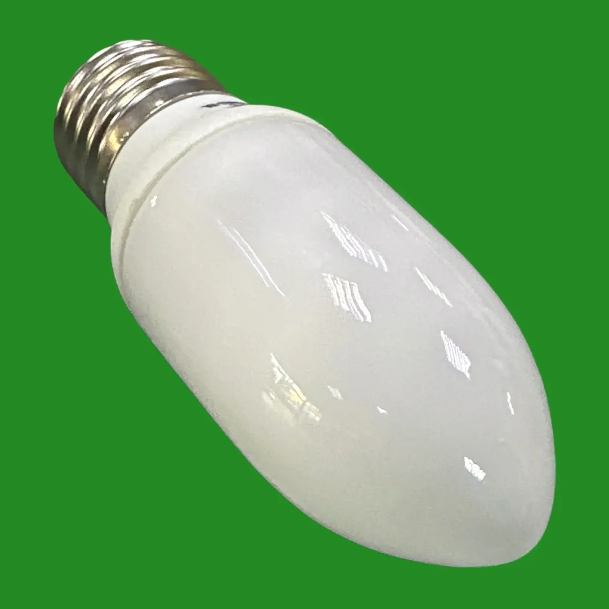 2x 7W (=30W) Crompton CFL Candle Light Bulb Low Energy ES E27 Edison Screw Lamp - image 2 | Free standard UK delivery included | Discount Quality Products