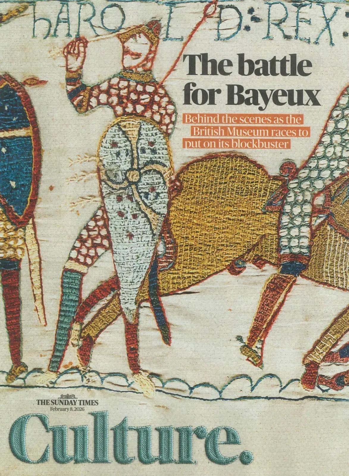 Sunday Times Culture Magazine: Battle for Bayeux, Wuthering Heights, 8.2.26 - Free standard UK delivery included | Discount Quality Products