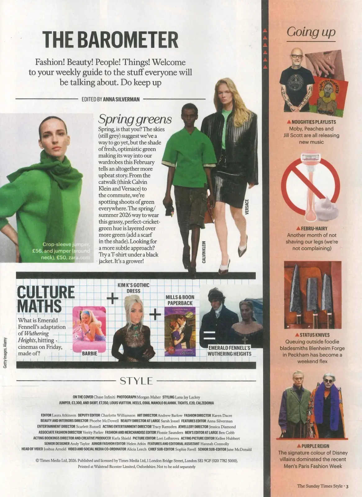 Sunday Times STYLE Magazine: Chase Infiniti, Mo Gilligan, Chris Appleton, 8.2.26 - image 3 | Free standard UK delivery included | Discount Quality Products
