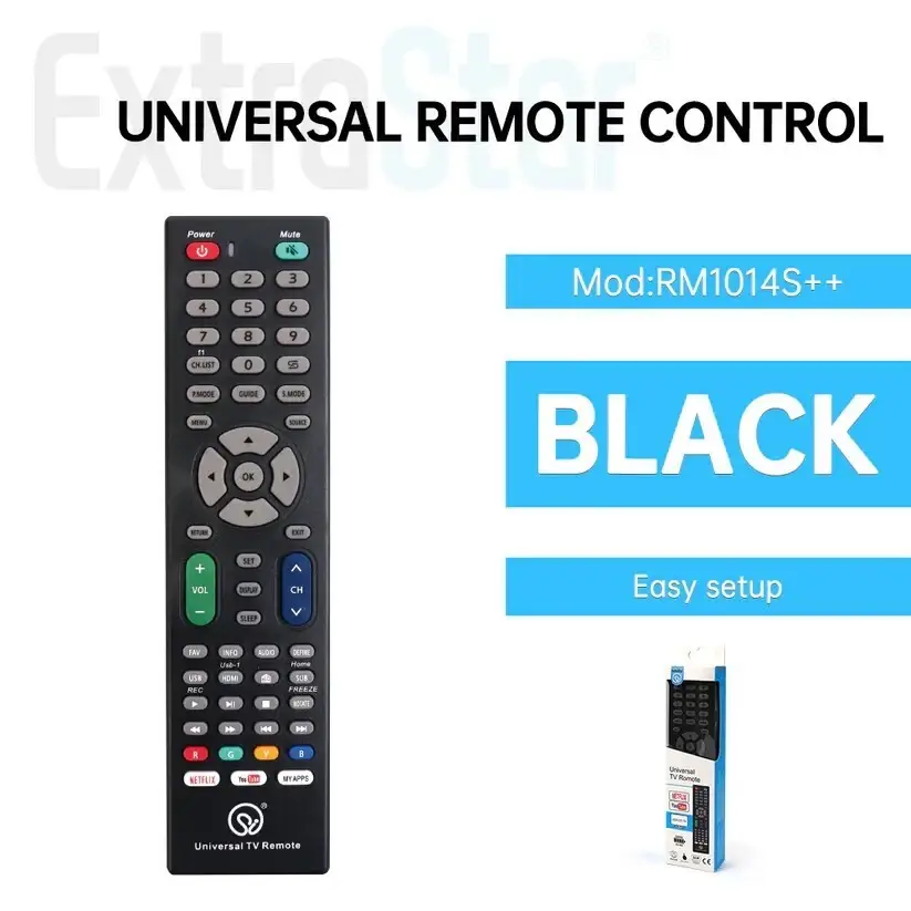 Easy Setup Universal TV Remote Control LED LCD Netflix Sony Panasonic and More - image 2 | Free standard UK delivery included | Discount Quality Products