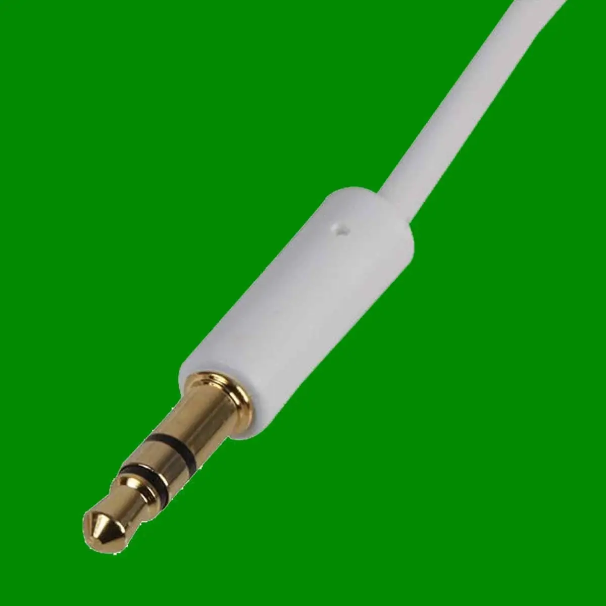 White 10 Metre, 3.5mm Stereo Jack Right Angle 90° Male to Male Audio Aux Cable - image 3 | Free standard UK delivery included | Discount Quality Products