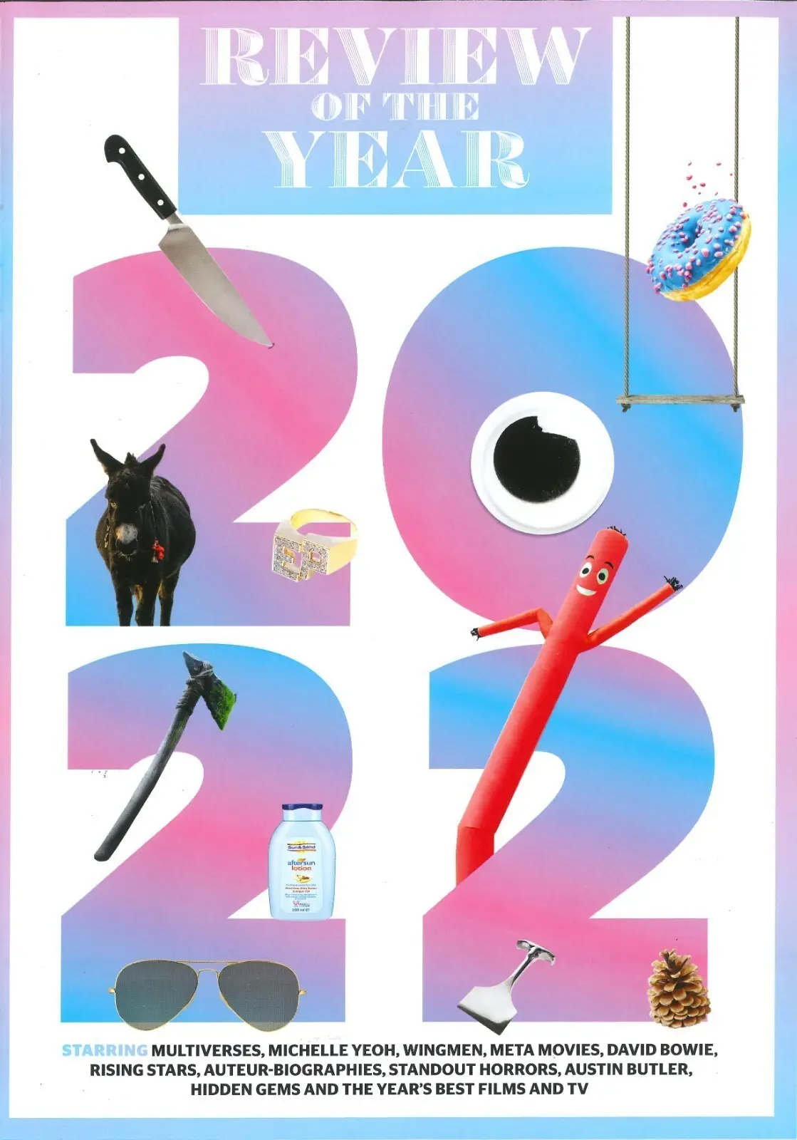 Total Film Magazine Review of the Year, Michelle Yeoh, Tom Cruise, Movies, 2022 - Free standard UK delivery included | Discount Quality Products