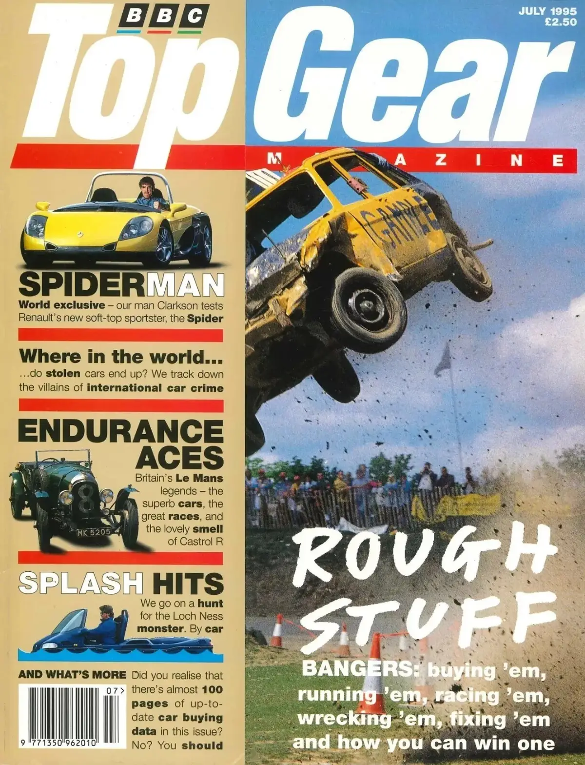 BBC Top Gear Magazine: Issue #22, Renault Spider, Mitsubishi, BMW, July 1995