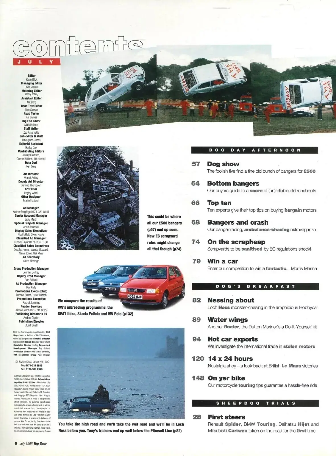 BBC Top Gear Magazine: Issue #22, Renault Spider, Mitsubishi, BMW, July 1995 - image 2 | Free standard UK delivery included | Discount Quality Products