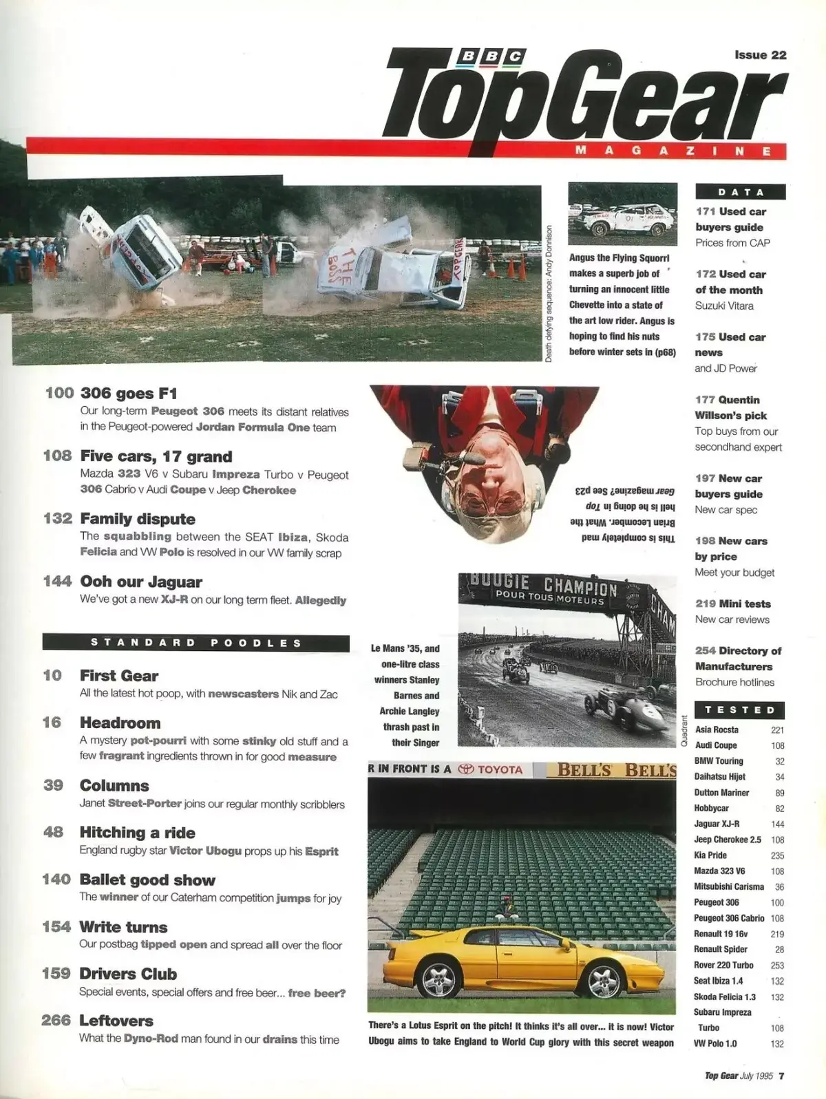 BBC Top Gear Magazine: Issue #22, Renault Spider, Mitsubishi, BMW, July 1995 - image 3 | Free standard UK delivery included | Discount Quality Products