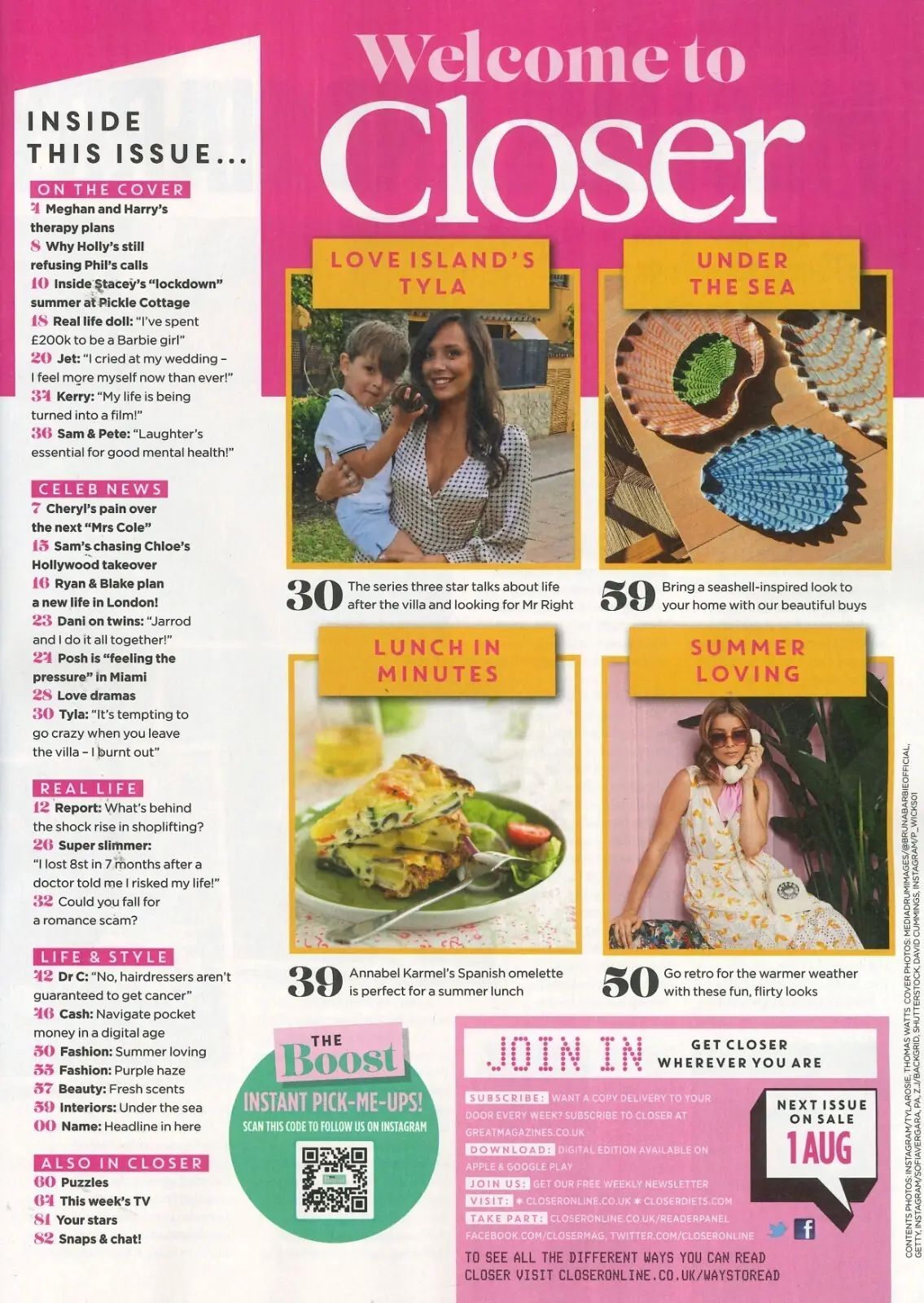 Closer Magazine, Meghan Markle & Harry, Holly Willoughby, Sofia Vergara, 29.7.23 - image 2 | Free standard UK delivery included | Discount Quality Products