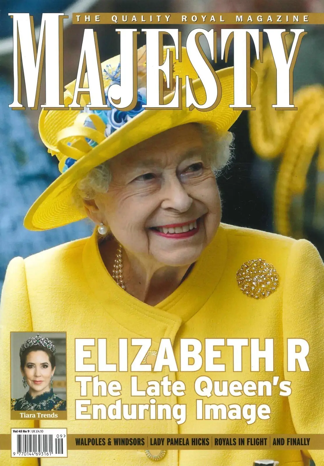 Majesty Magazine: Queen Elizabeth, King Charles, Prince Harry at 40, Sept 2024