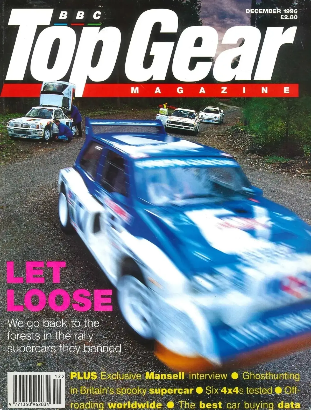 BBC Top Gear Magazine: Issue #39, Rally Supercars, Audi Quattro, Cars, Dec 1996