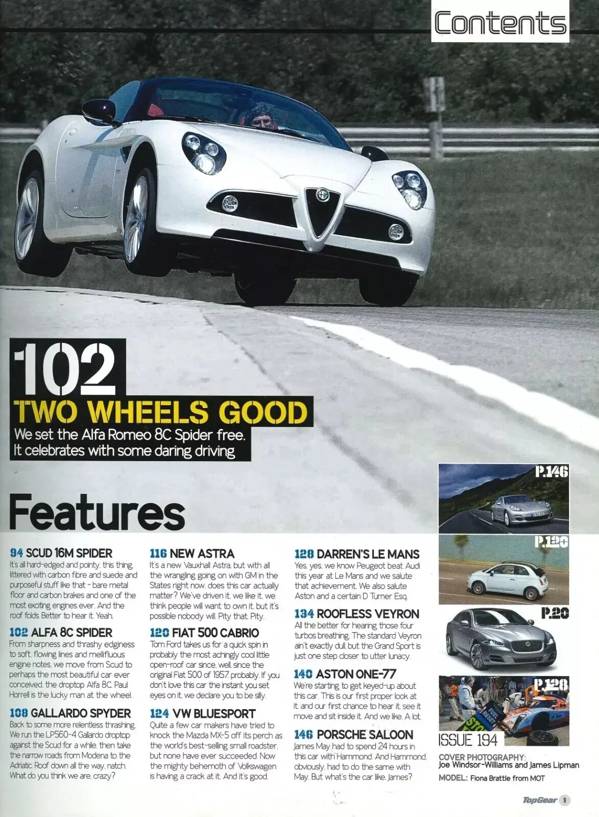 BBC Top Gear Magazine: Issue #194, Ferrari Scuderia, Lambo Gallardo, Aug 2009 - image 2 | Free standard UK delivery included | Discount Quality Products