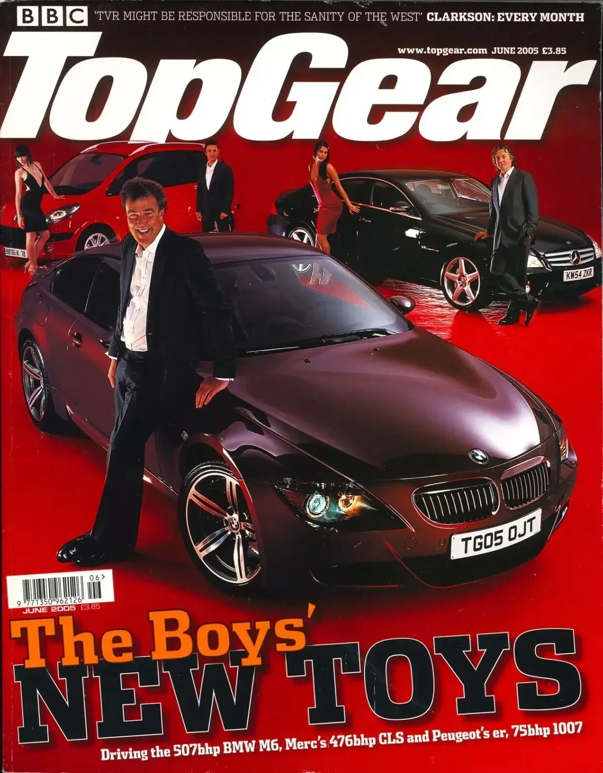 BBC Top Gear Magazine: Issue #141, Toyota Aygo, Porsche 911, Peugeot, June 2005