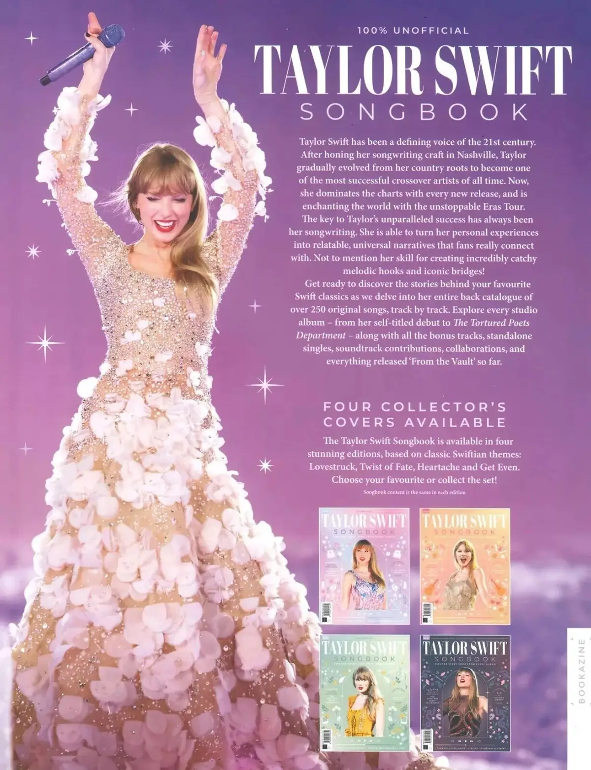 Taylor Swift Songbook Magazine Cover #4: The Tortured Poets Department, 2024 - image 4 | Free standard UK delivery included | Discount Quality Products