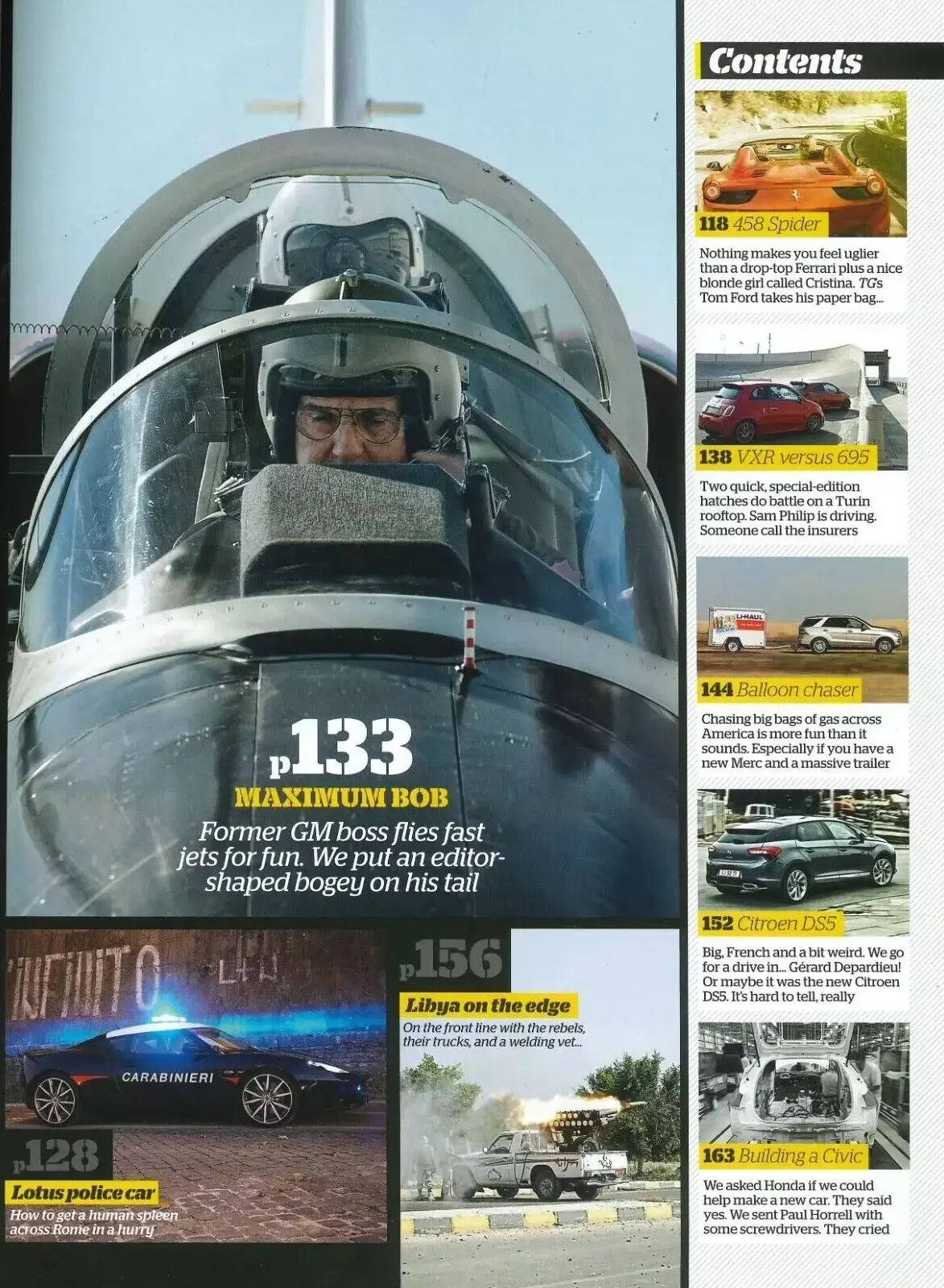 BBC Top Gear Magazine Issue #224, Ferrari 468 Spider, Kia GT, Lotus, Dec 2011 - image 3 | Free standard UK delivery included | Discount Quality Products