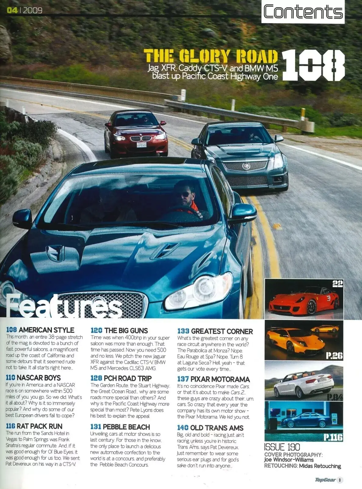 BBC Top Gear Magazine: Issue #190, Ferrari XX Cover, Lambo, Jaguar, April 2009 - image 2 | Free standard UK delivery included | Discount Quality Products