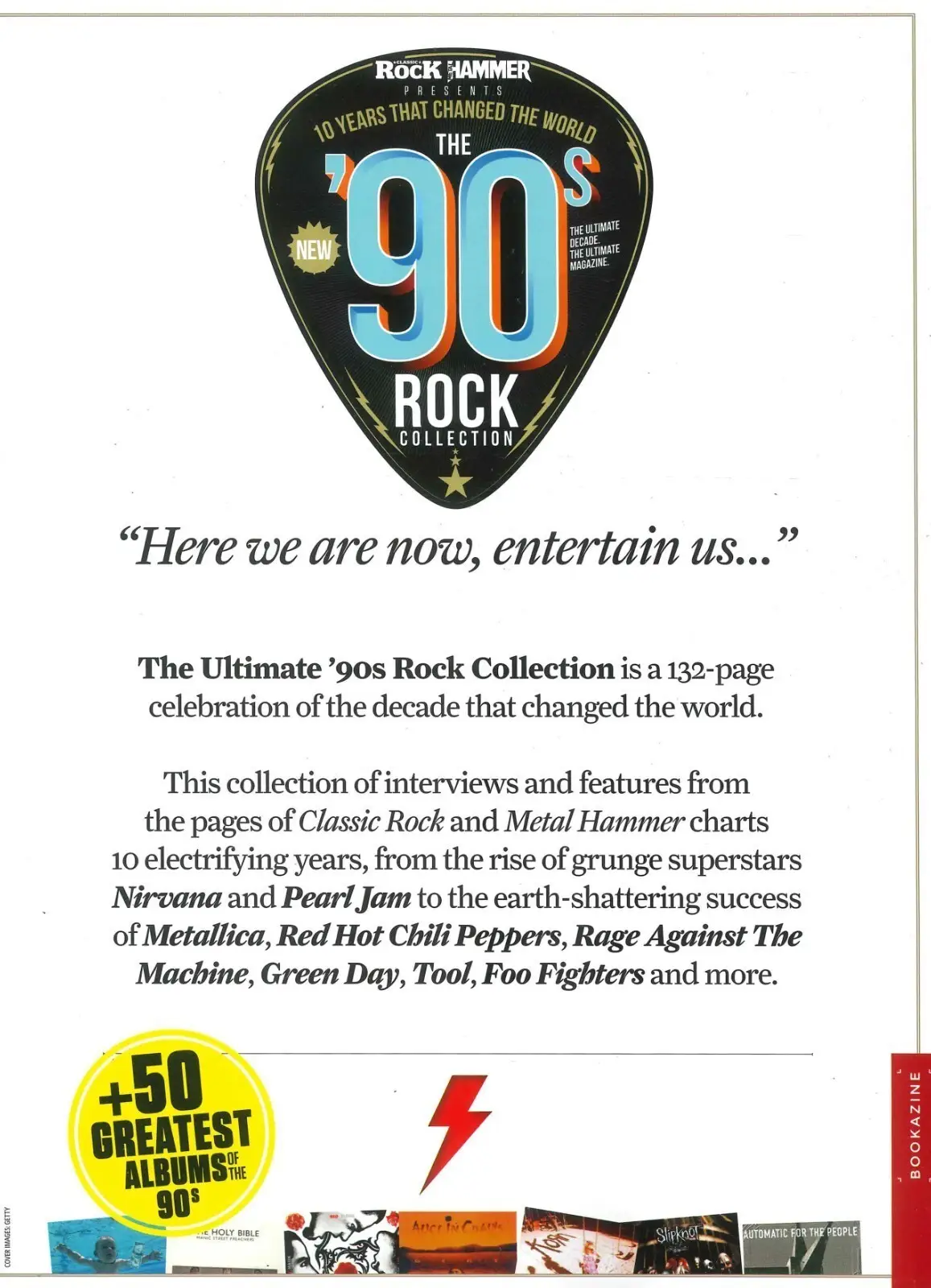 Classic Rock Magazine: Platinum Series, '90s Rock Collection, Nirvana, Metallica - image 3 | Free standard UK delivery included | Discount Quality Products