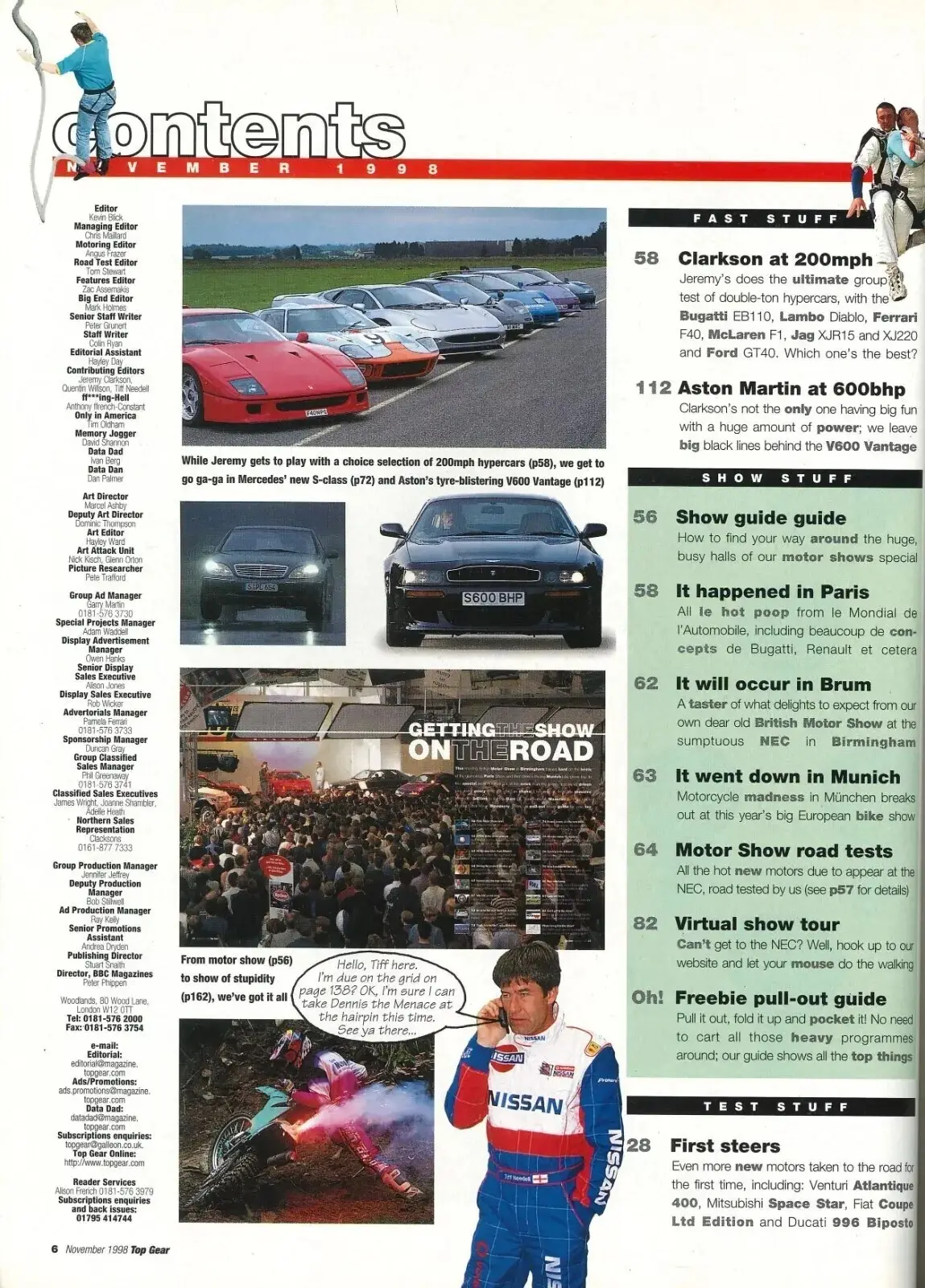 BBC Top Gear Magazine: Issue #62, Ford Focus, Alfa 166, Discovery 4x4, Nov 1998 - image 2 | Free standard UK delivery included | Discount Quality Products