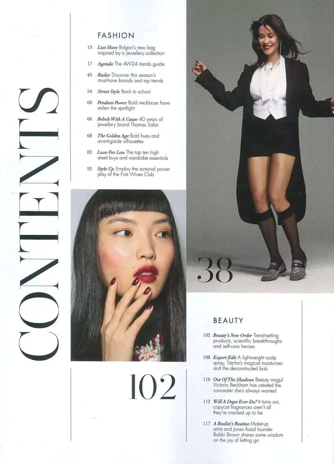 HELLO! Fashion Magazine: Jazzy De Lisser, Victoria Beckham, Style, Oct/Nov 2024 - image 2 | Free standard UK delivery included | Discount Quality Products