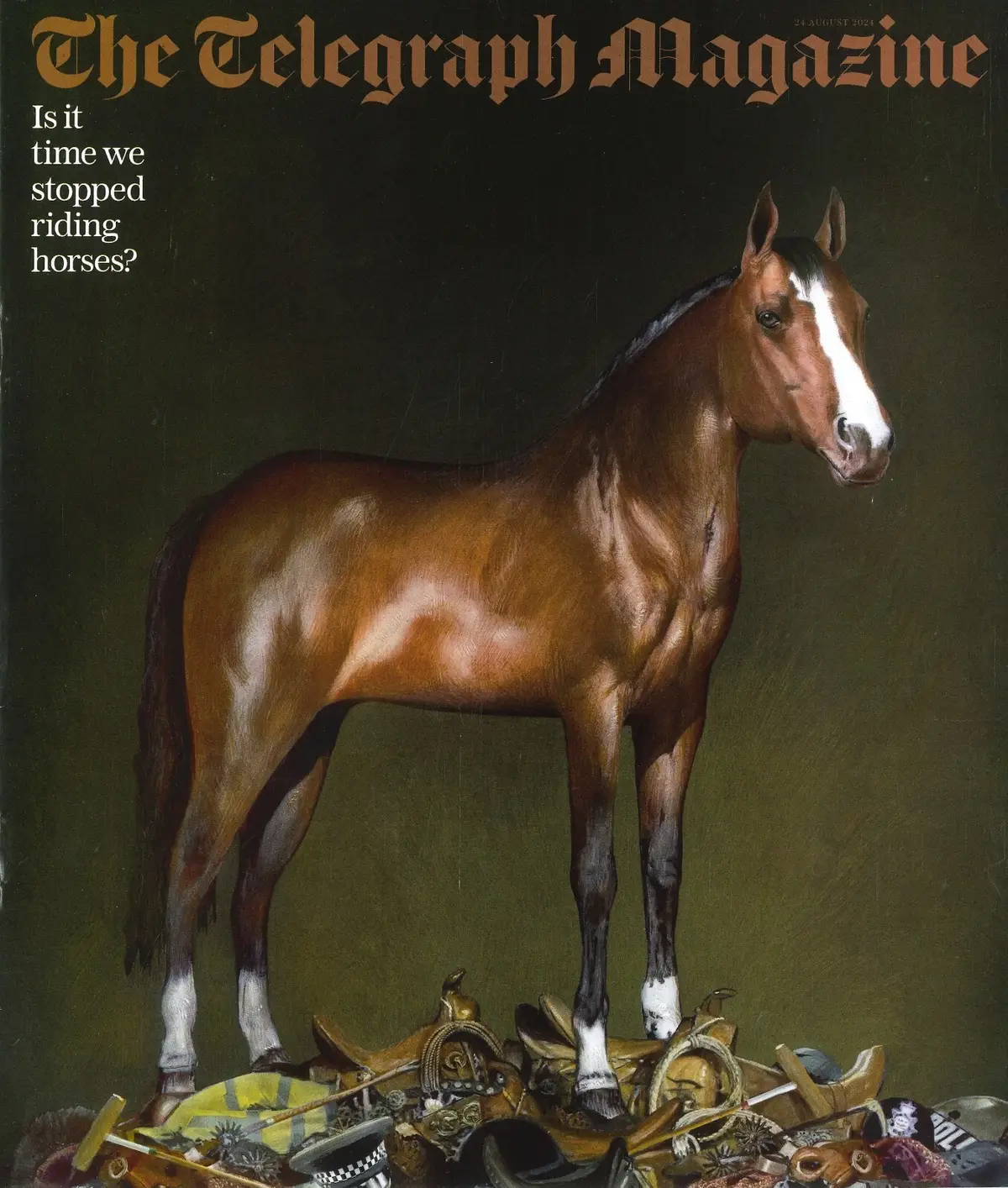 Telegraph Magazine Horse Riding Scandals, Olivia Attwood, William Boyd 24.8.24 - Free standard UK delivery included | Discount Quality Products