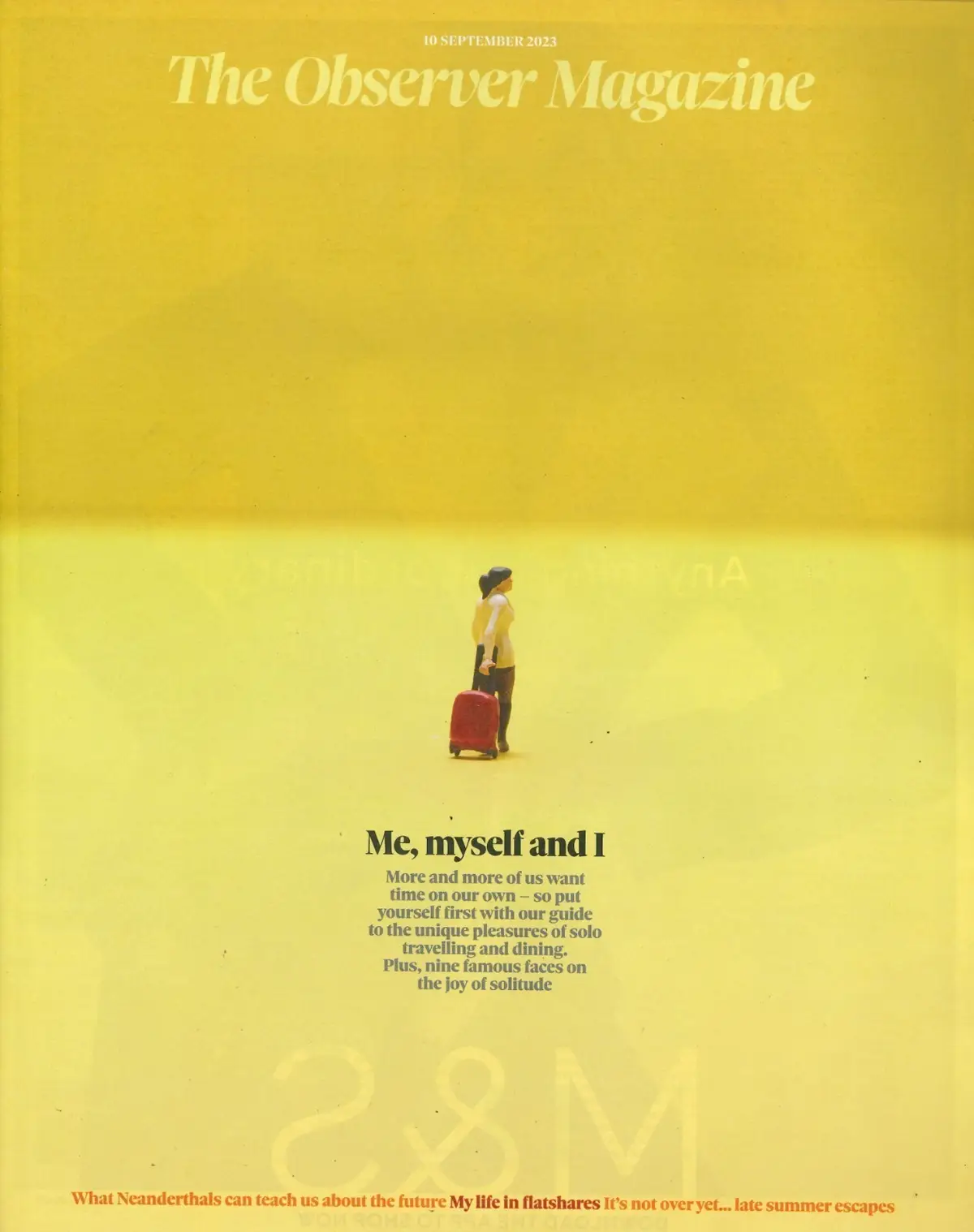 Observer Magazine, Eva Wiseman, Nigel Slater, Jay Rayner, Fashion, Food, 10.9.23