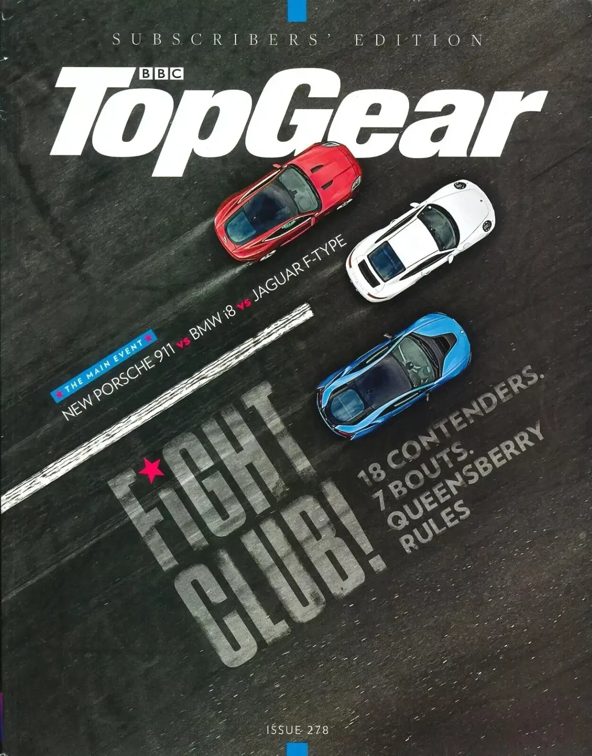 BBC Top Gear Magazine: Issue #278, Pagani, Koenigsegg, Porsche 911, Feb 2016