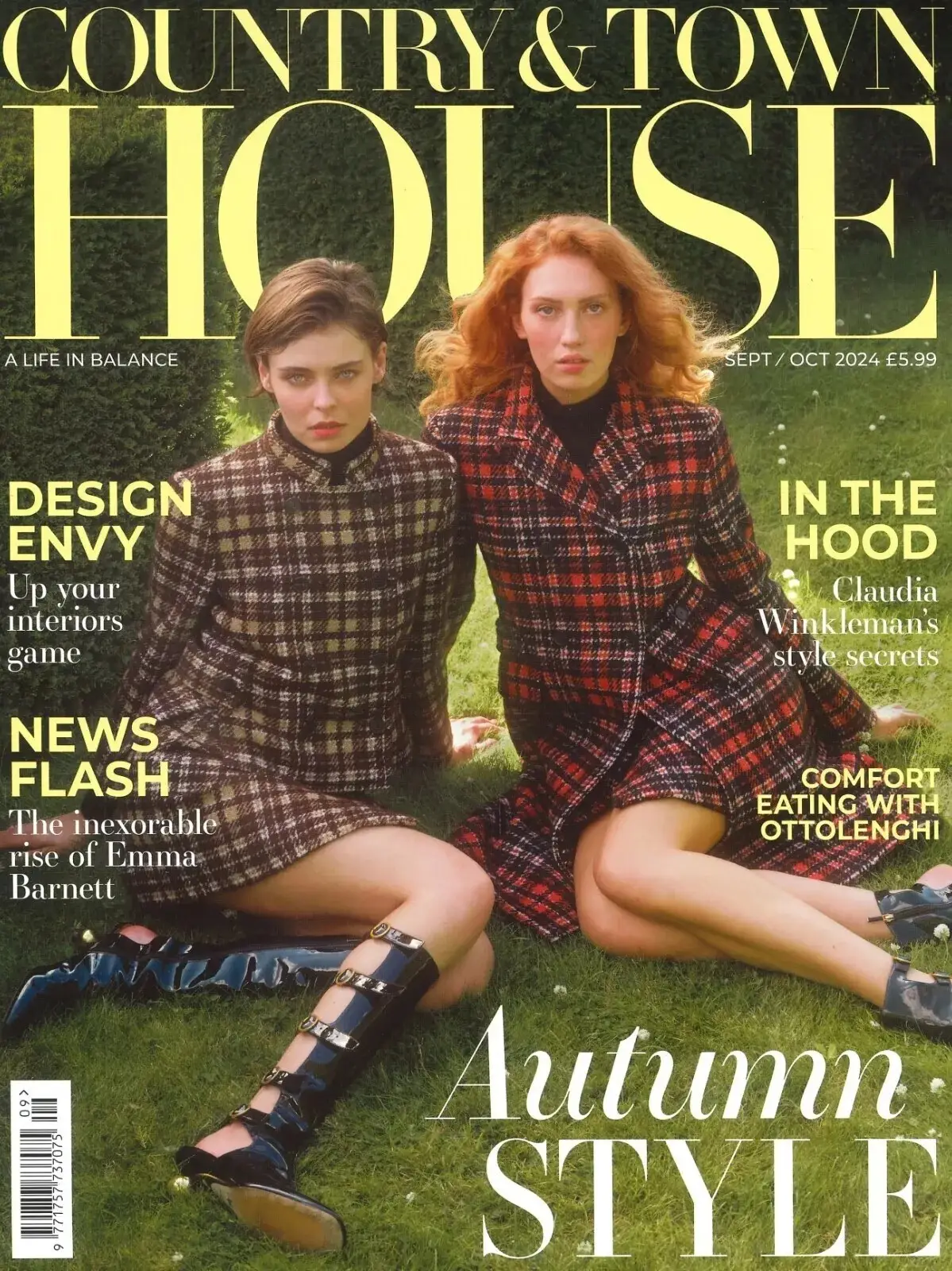 Country &amp; Town House Magazine: Emma Barnett, Claudia Winkleman, Sept/Oct 2024