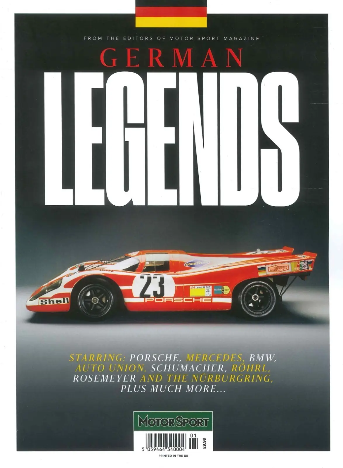Motor Sport Magazine: German Legends, Porsche, Mercedes, Collectors Ed. 2024