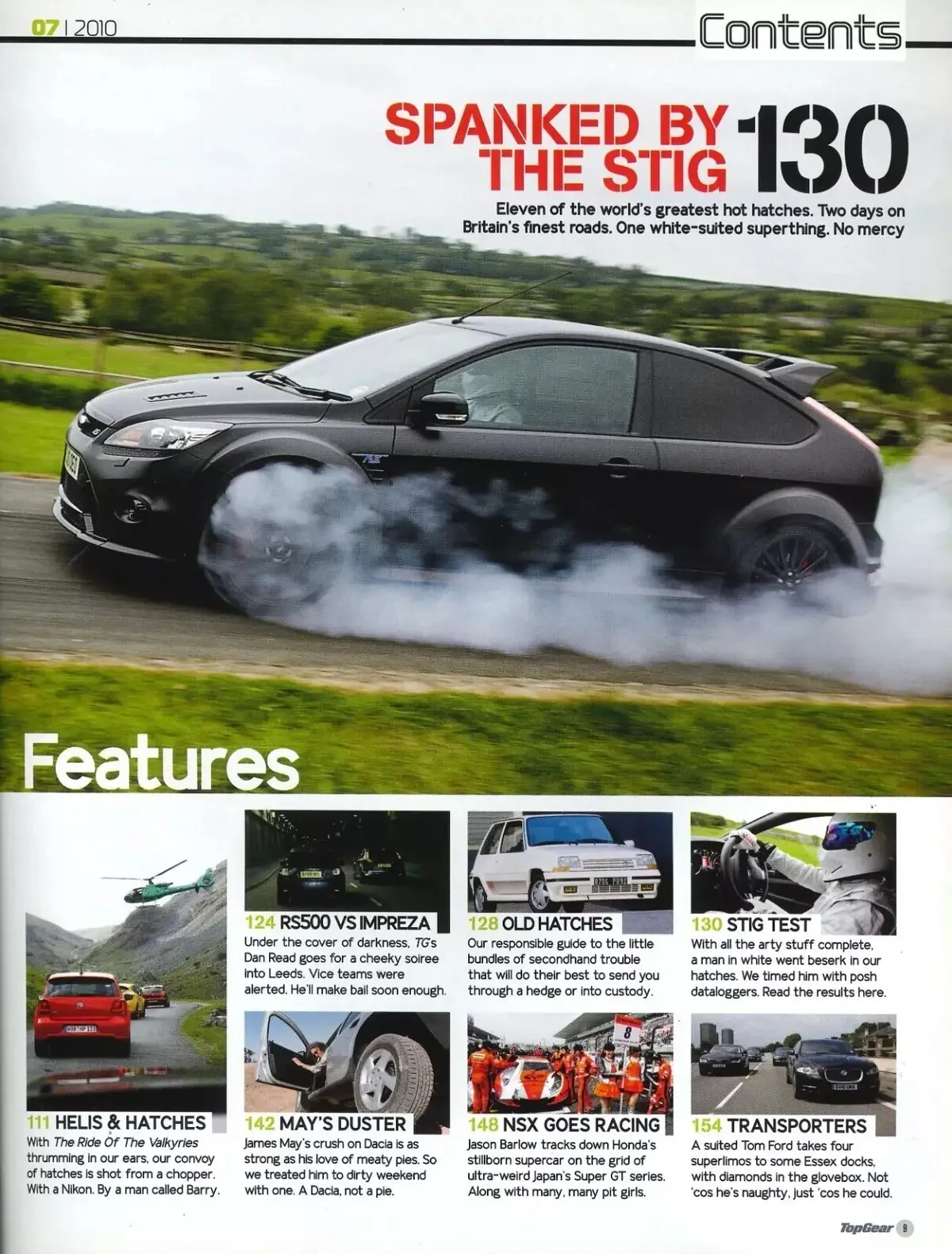 BBC Top Gear Magazine: Issue 206, Porsche 911, Citroen C4, Ford Focus, July 2010 - image 2 | Free standard UK delivery included | Discount Quality Products