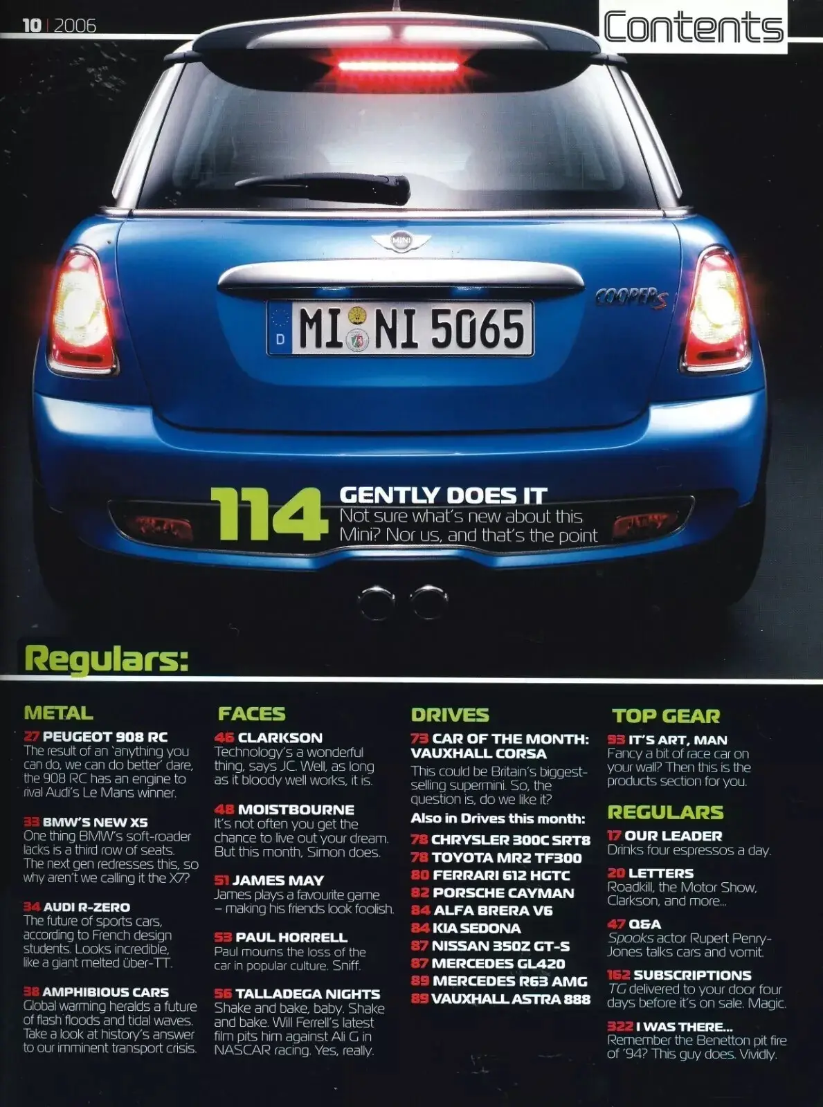 BBC Top Gear Magazine: Issue #157, Ferrari P4/5, Bentley Azure, JCB, Oct 2006 - image 3 | Free standard UK delivery included | Discount Quality Products