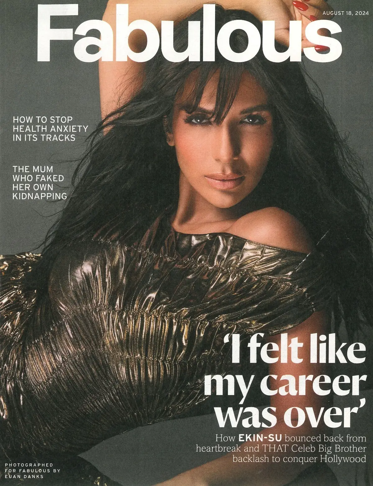 Fabulous Magazine: Ekin-Su Big Brother, Karen Brady, Ali Drew, Fashion, 18.8.24
