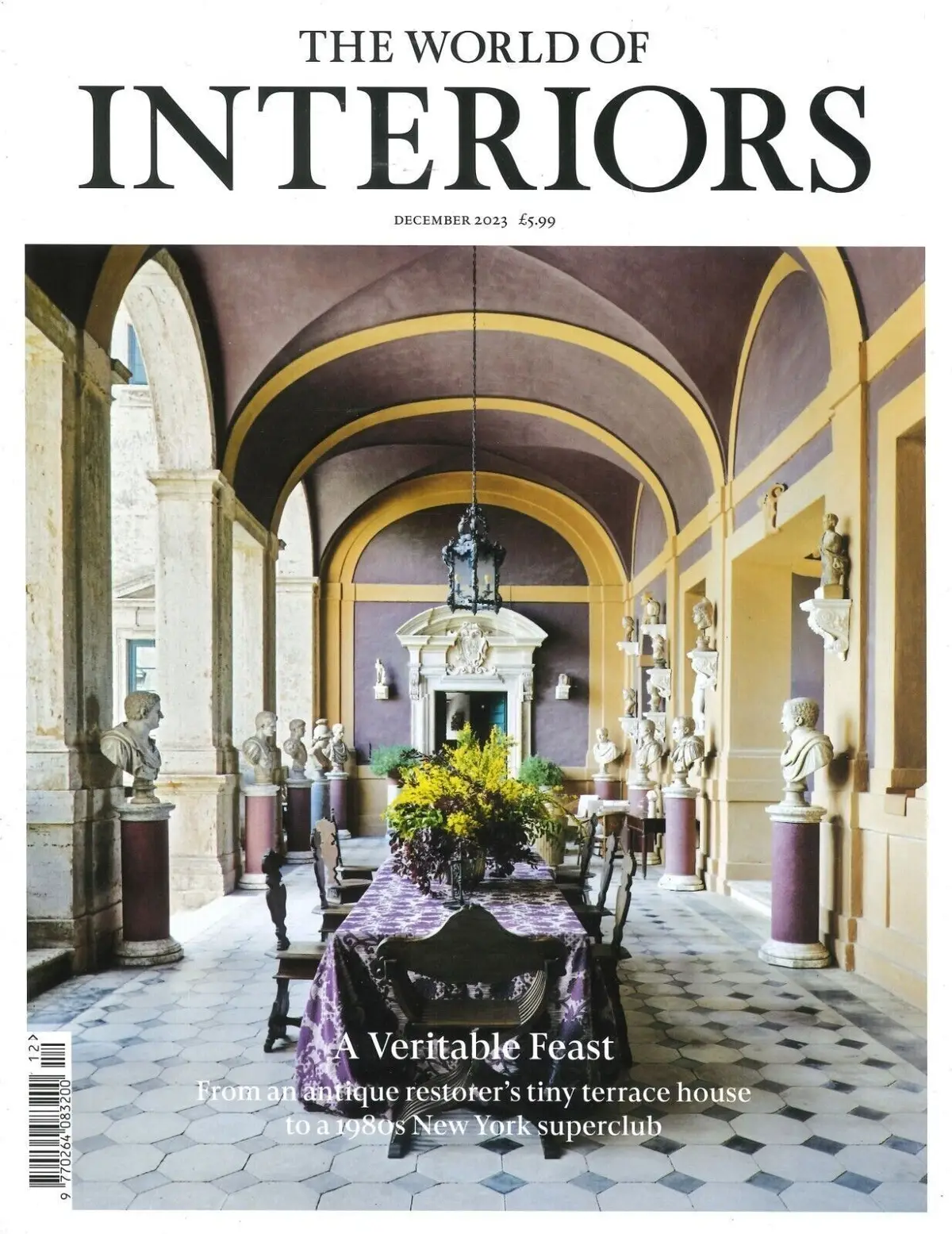 World of Interiors Magazine: Home Décor, Designs, Exhibitions, Art, Dec 2023 - Free standard UK delivery included | Discount Quality Products