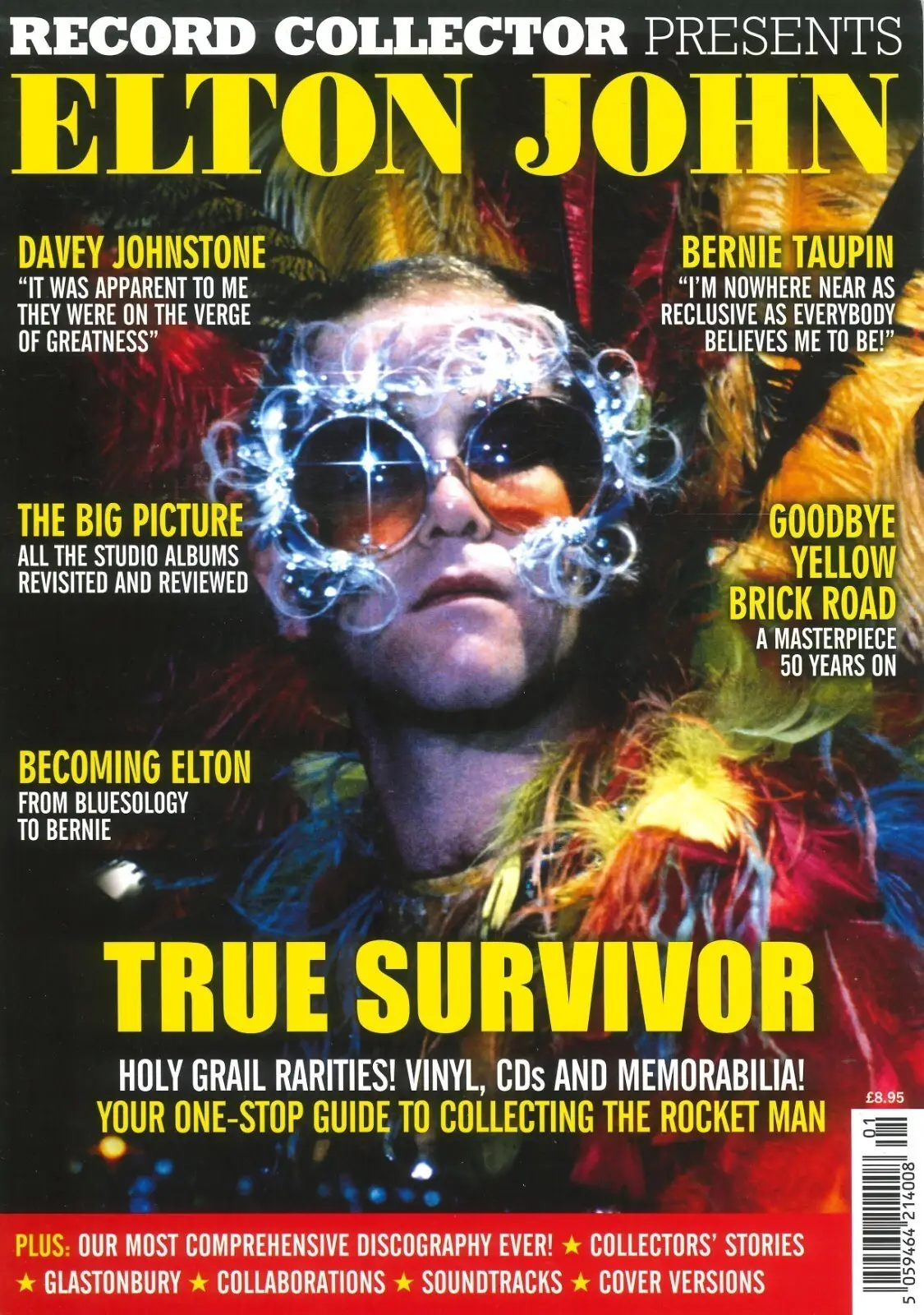 Record Collector Magazine: Elton John, Davey Johnstone, Bernie Taupin, Music