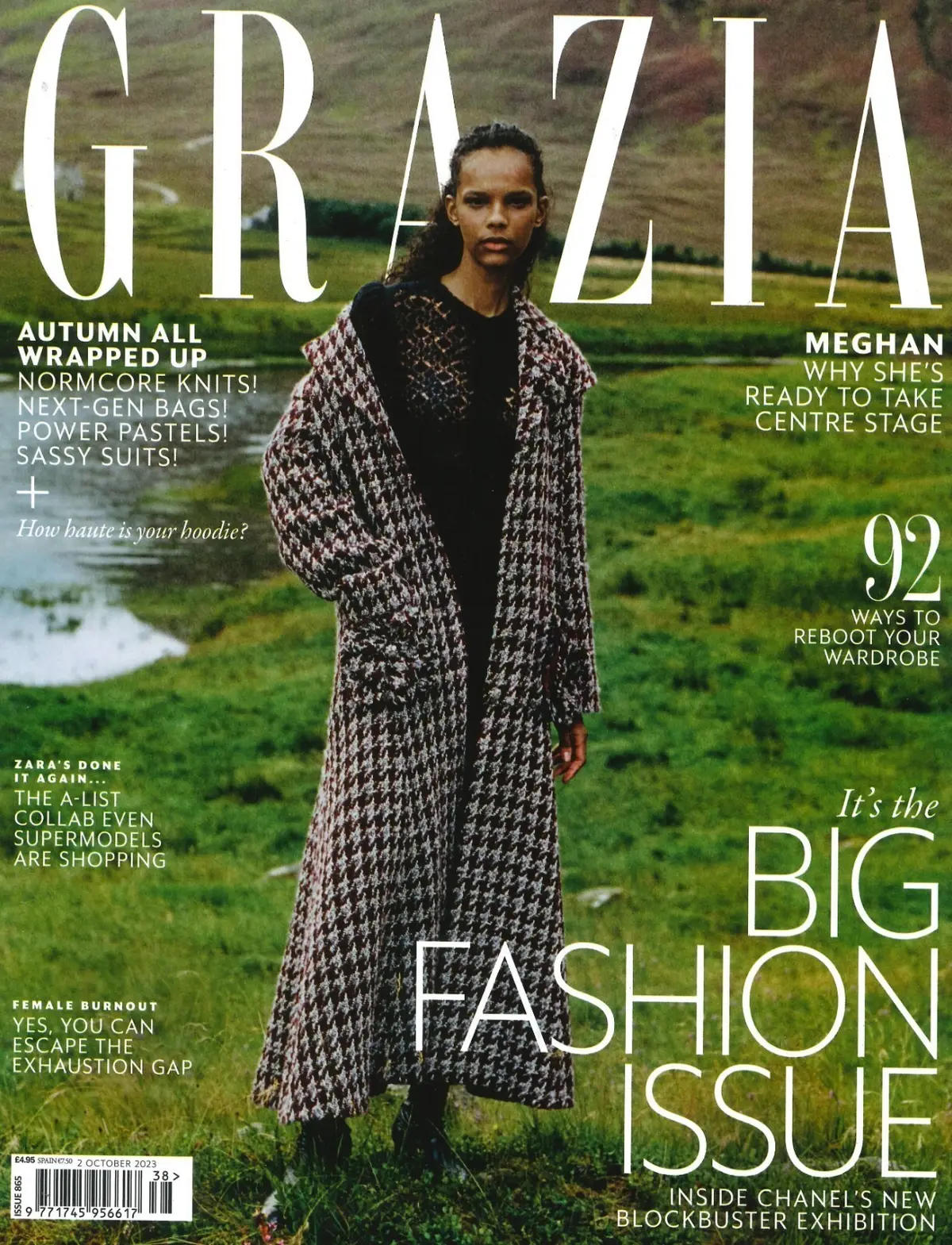Grazia Magazine: Meghan Markle, Princess Kate, Sophie Turner, Akshata, 2.10.23