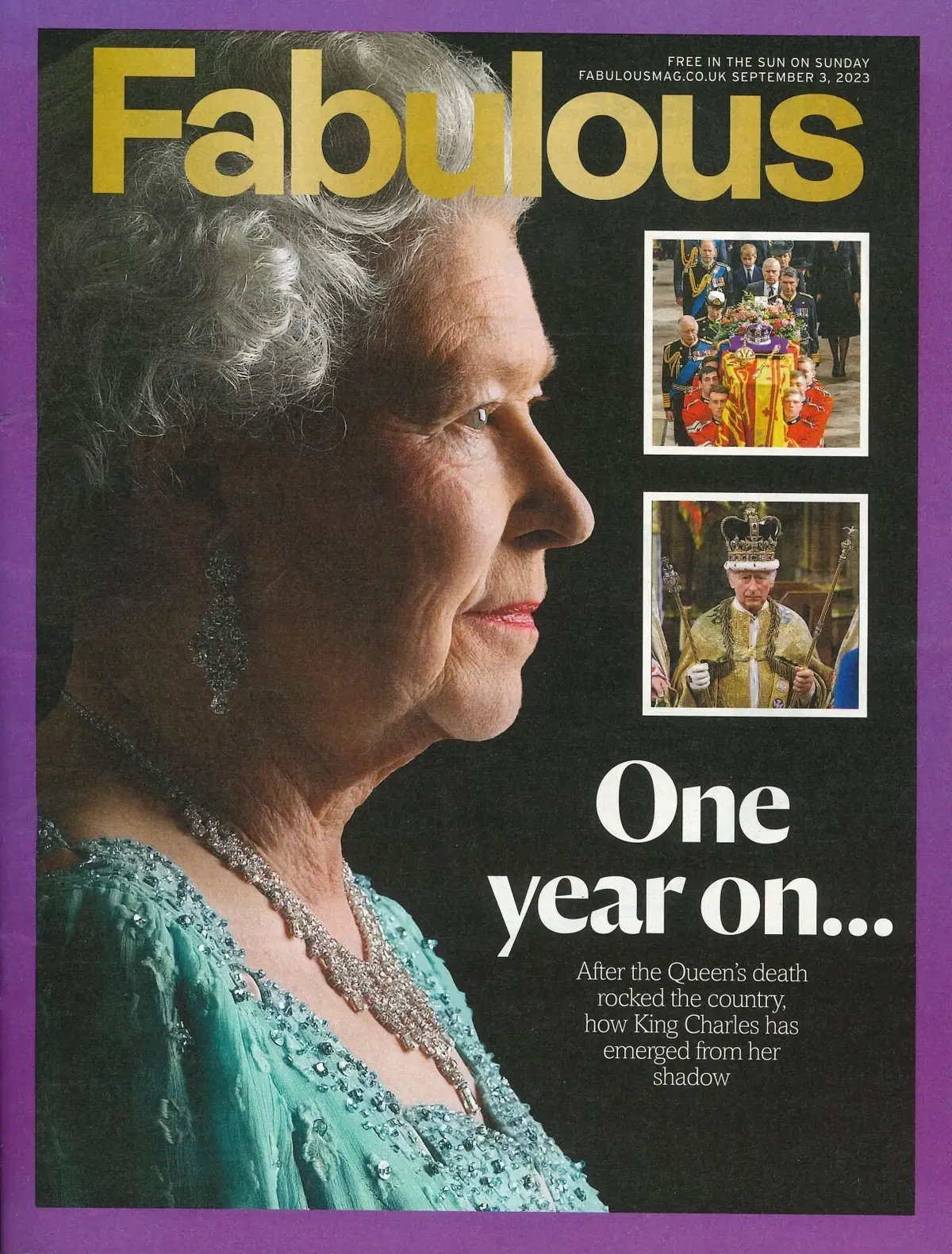 Fabulous Magazine: Queen Elizabeth II, King Charles, Royal Family Fashion 3.9.23
