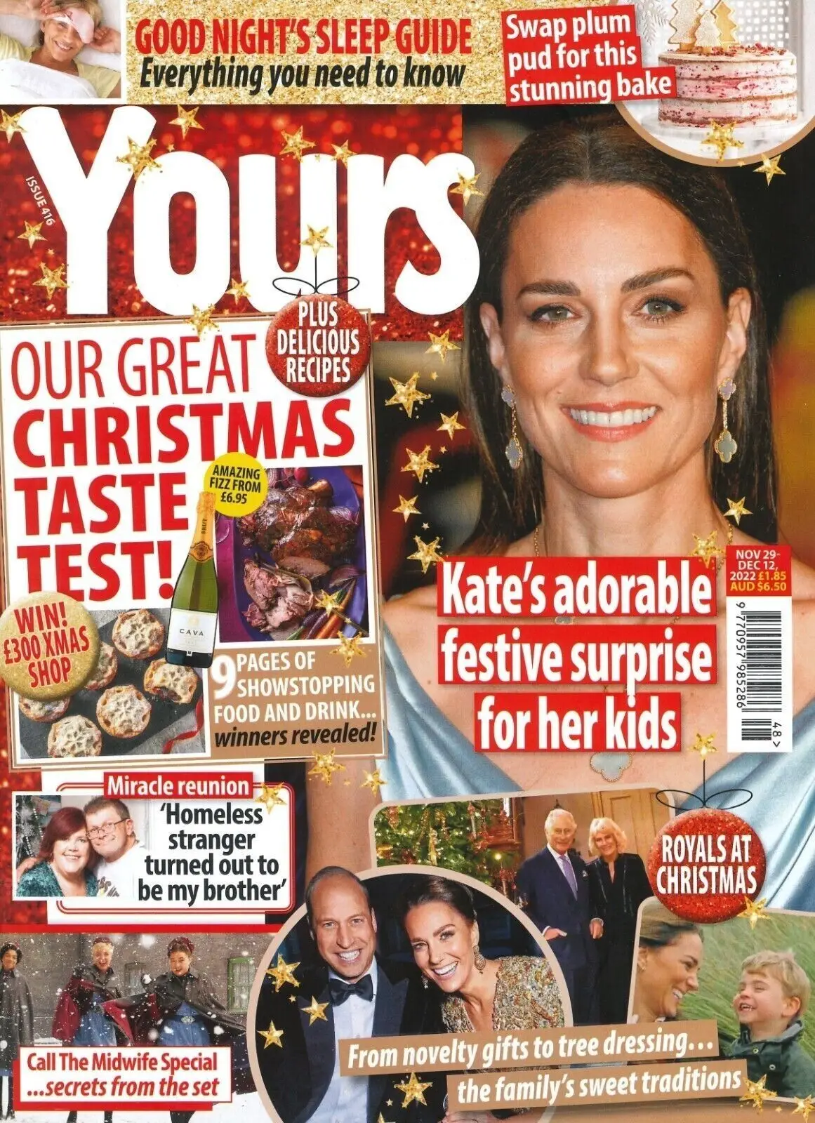 Yours Magazine Kate Middleton Princess of Wales, King Charles, Camilla, 12.12.22 - Magazines, Books | Free standard UK delivery included | Discount Quality Products