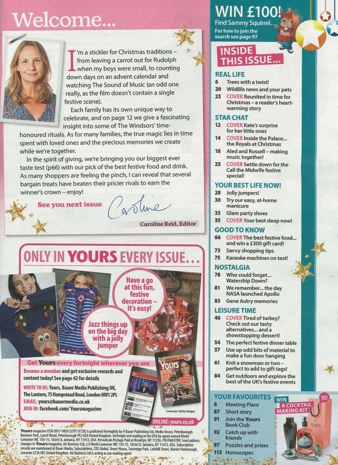 Yours Magazine Kate Middleton Princess of Wales, King Charles, Camilla, 12.12.22 - image 2 | Free standard UK delivery included | Discount Quality Products