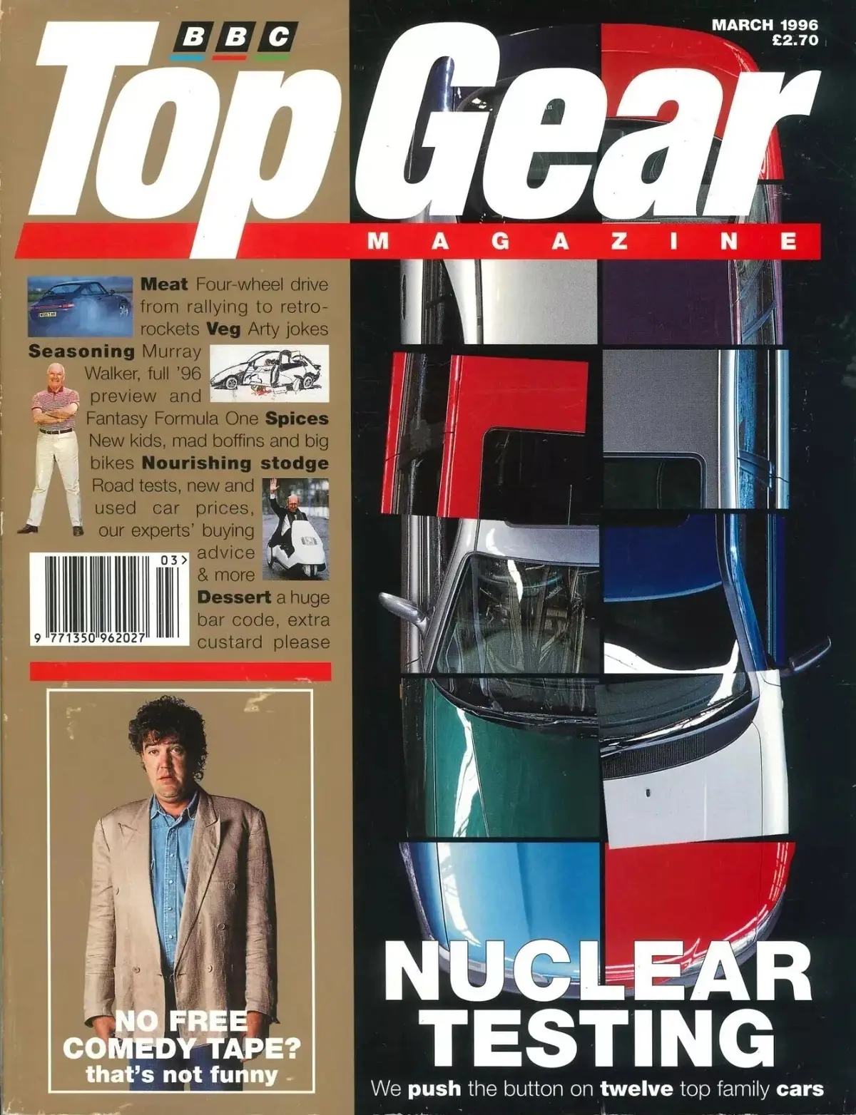 BBC Top Gear Magazine: Issue #30, Porsche 911, Mazda 323F, BMW, F1, March 1996