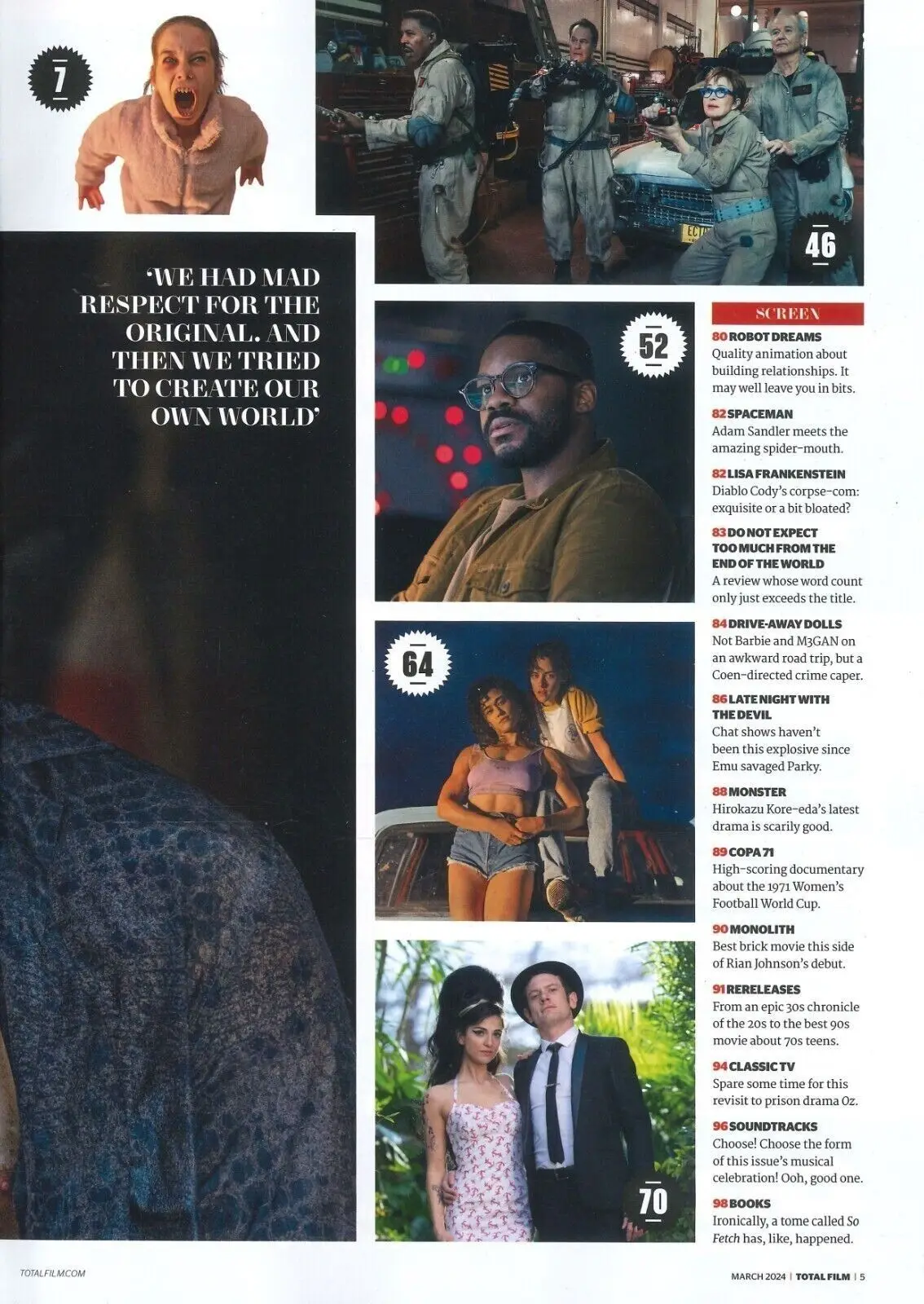 Total Film Magazine: Road House, Jake Gyllenhaal, Conor McGregor, March 2024 - image 3 | Free standard UK delivery included | Discount Quality Products