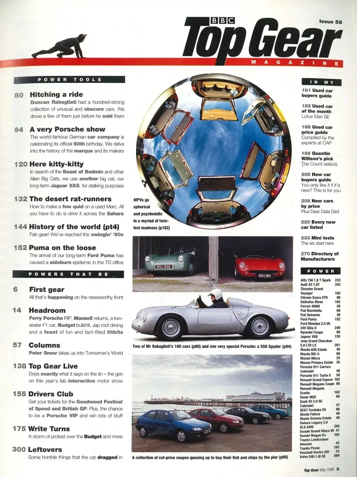 BBC Top Gear Magazine: Issue #56, Ferrari 456M, Porsche 911, Mazda, May 1998 - image 3 | Free standard UK delivery included | Discount Quality Products