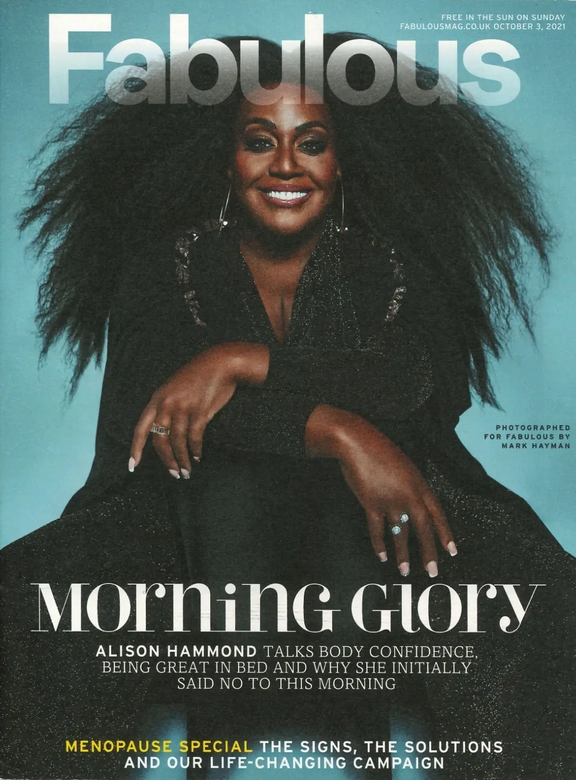 Fabulous Magazine: Alison Hammond, Yvette Fielding, Zoe Hardman, Fashion 3.10.21