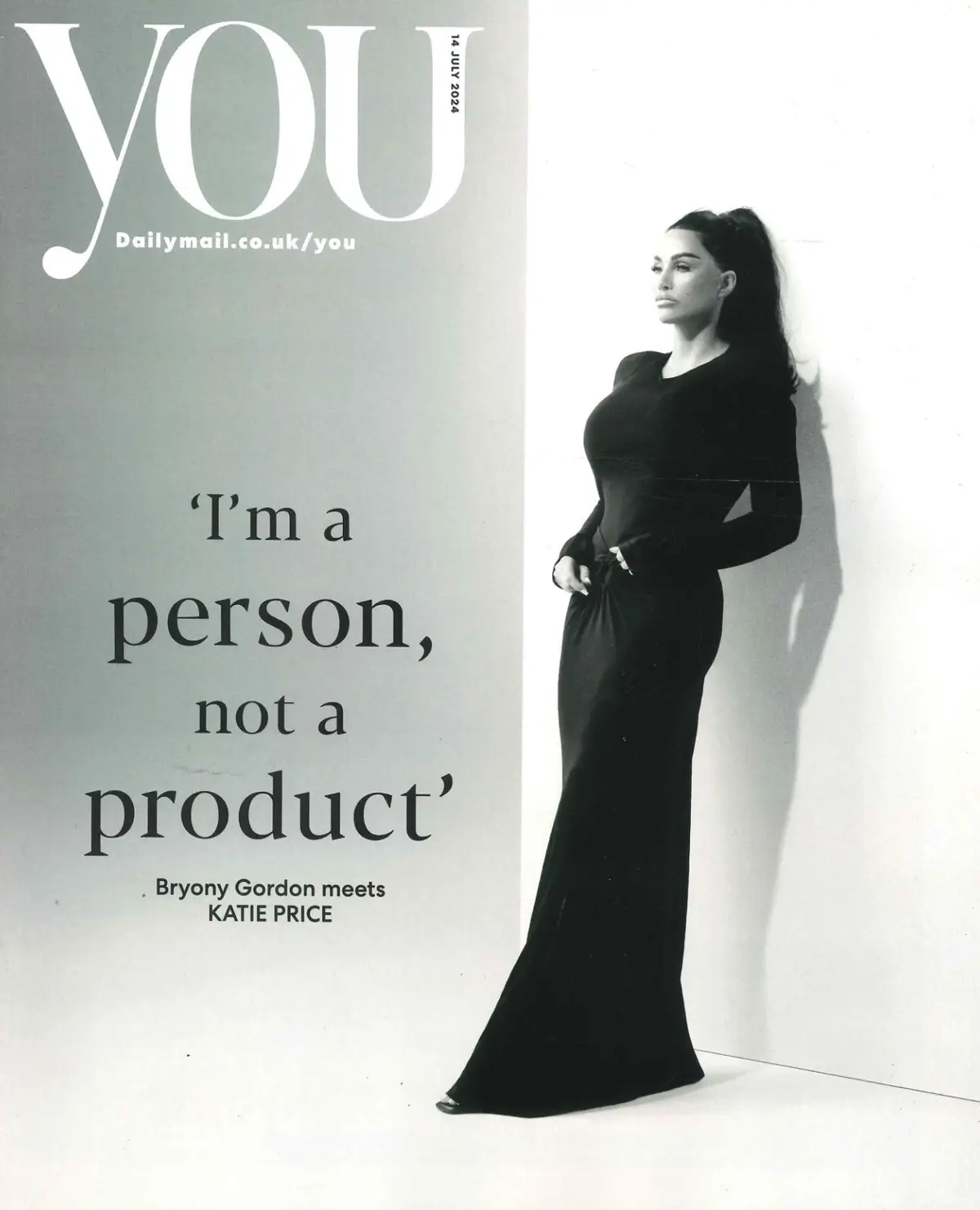 You Magazine: Katie Price, Louise Thompson, Carol Kirkwood, Fashion, 14.7.24 - Free standard UK delivery included | Discount Quality Products