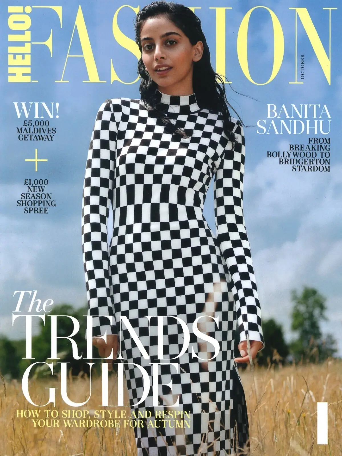 HELLO! Fashion Magazine, Banita Sandhu Bollywood to Bridgerton Star, Oct 2023