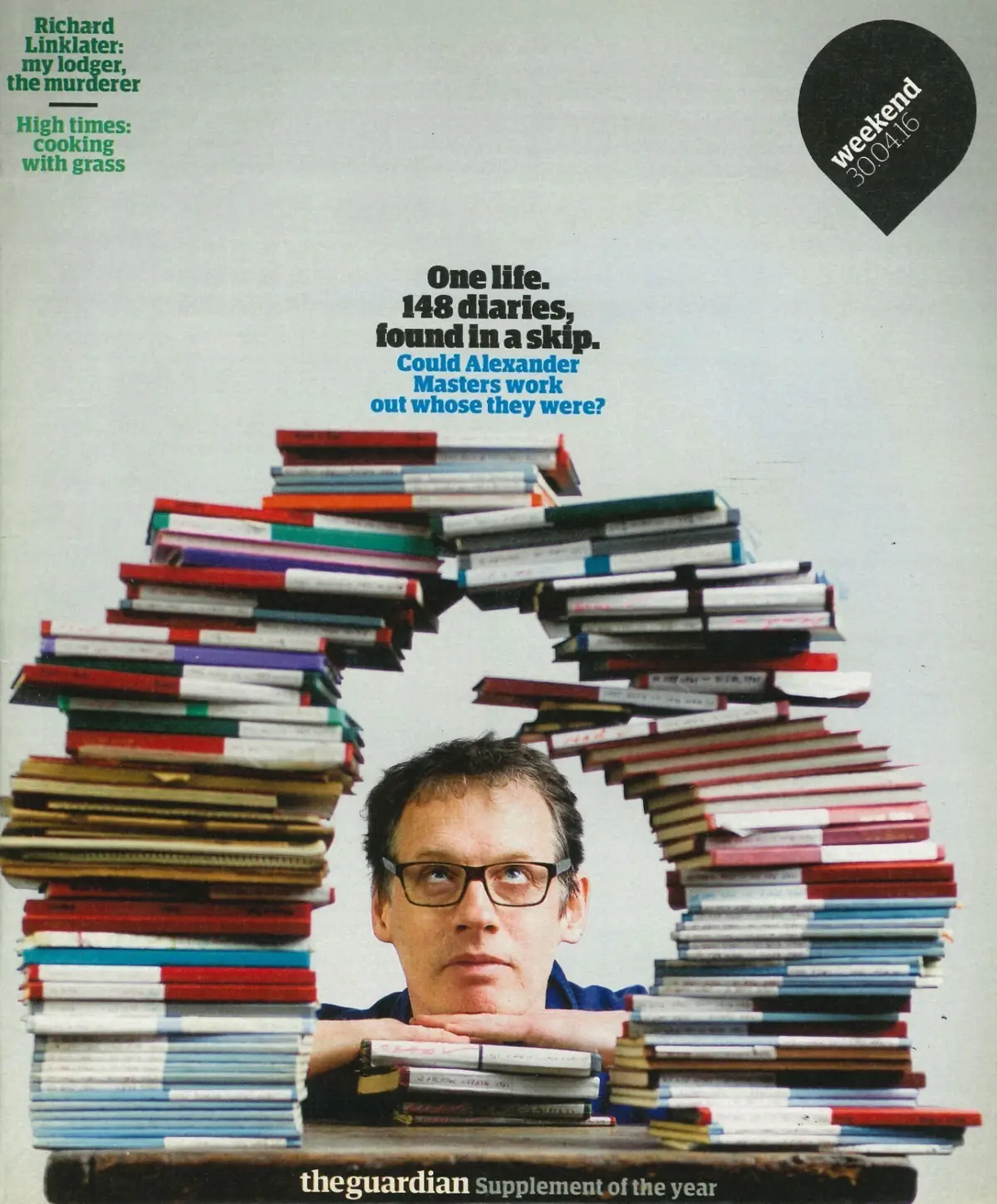 Guardian Weekend Magazine, Alexander Masters, Linklater, Candi Staton 30.4.16