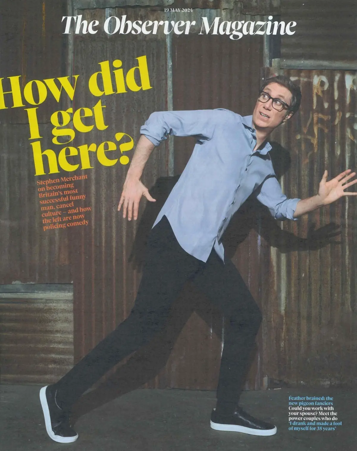 Observer Magazine: Stephen Merchant, Barbara Hulanicki, Deborah Meaden, 19.5.24