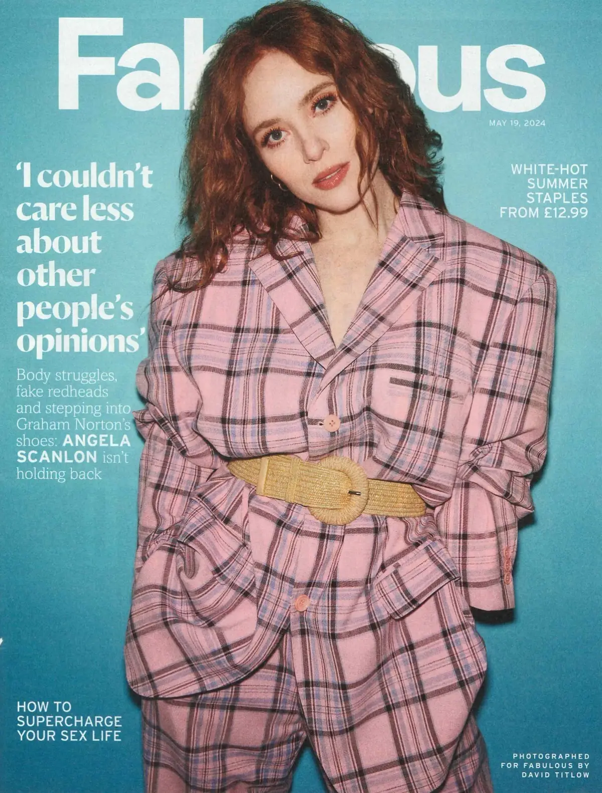 Fabulous Magazine: Angela Scanlon, Pete Wicks, Victoria Ekanoye, Fashion 19.5.24