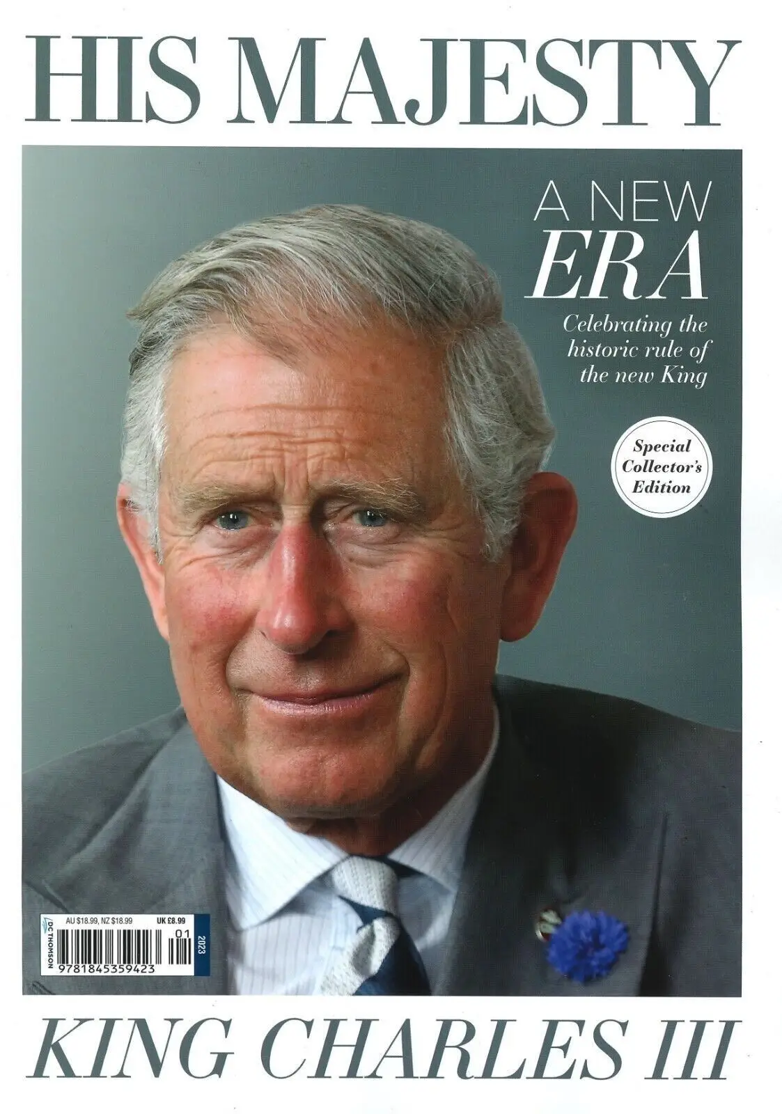 His Majesty King Charles III Magazine Special Collector's Edition, Royalty, 2023