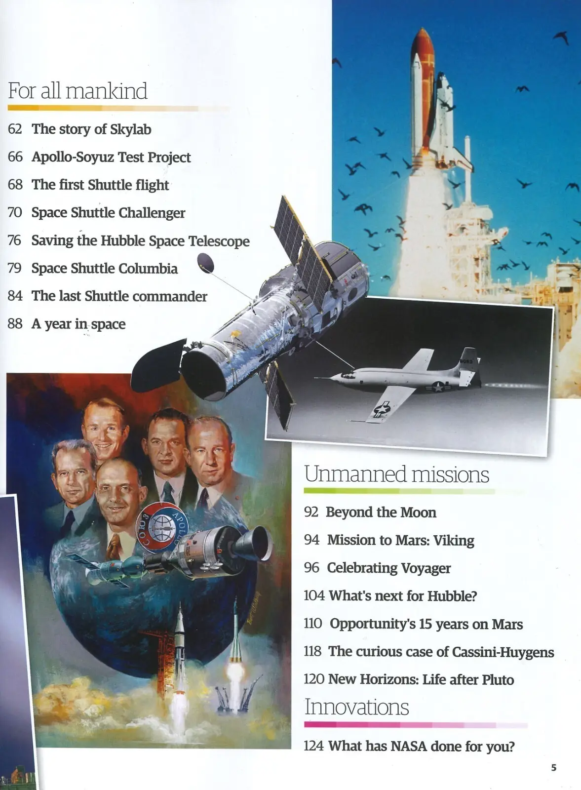 History of NASA Magazine, 60 Years of Space Exploration, Neil Armstrong, 2023 - image 3 | Free standard UK delivery included | Discount Quality Products