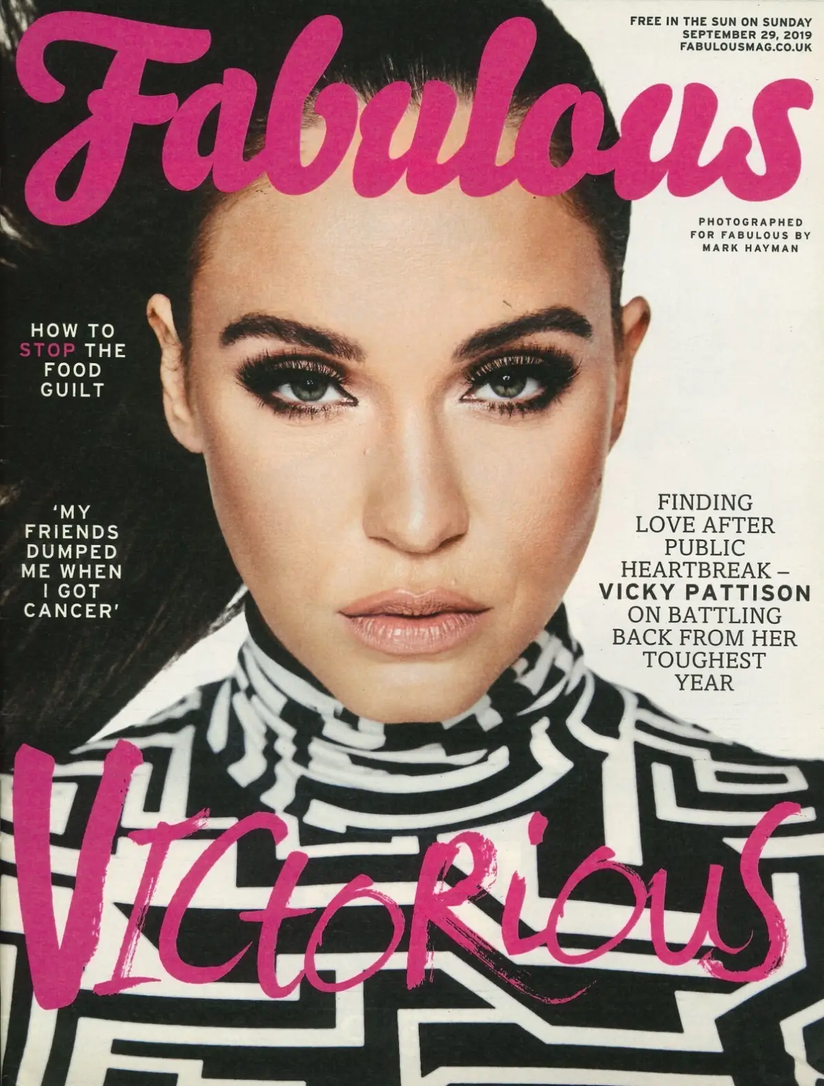 Fabulous Magazine: Vicky Pattison, Kristina Rihanoff, Ashley Roberts, 29.9.19