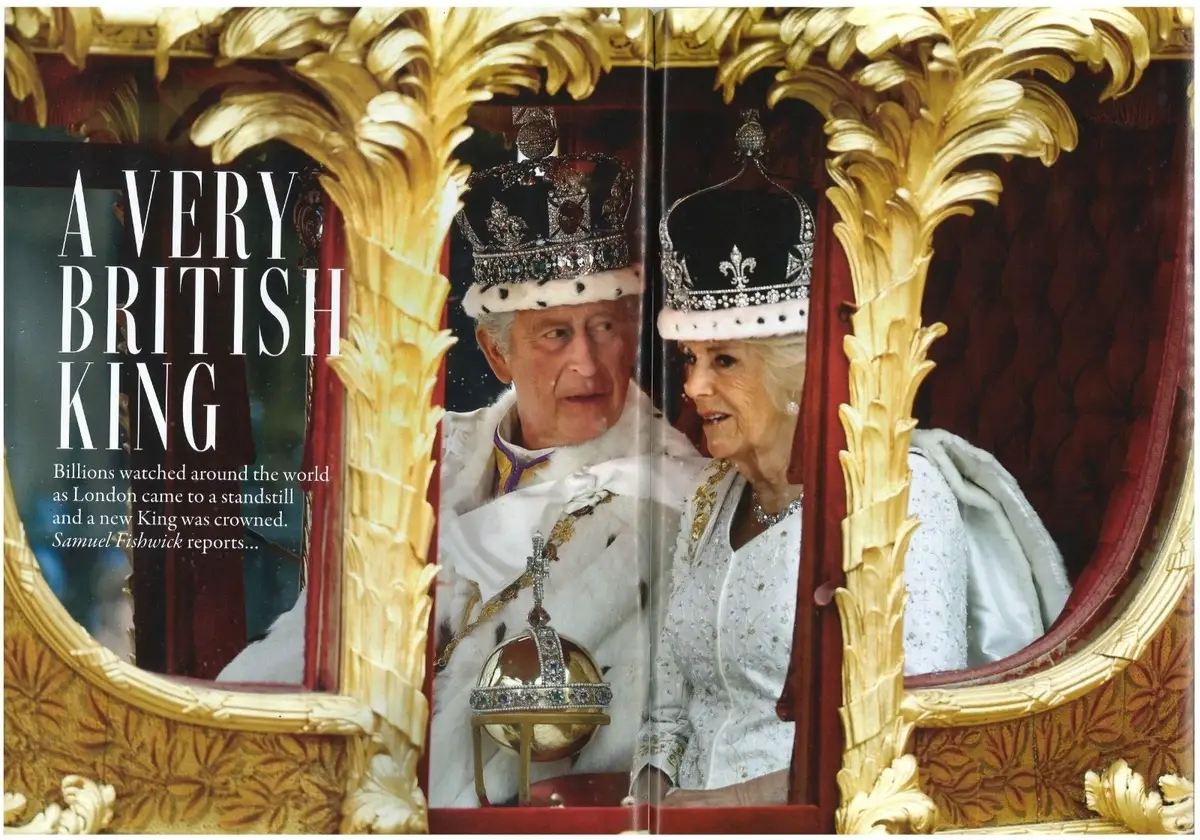 Grazia Magazine King Charles III Queen Camilla Coronation Souvenir Edition 9 May - image 3 | Free standard UK delivery included | Discount Quality Products