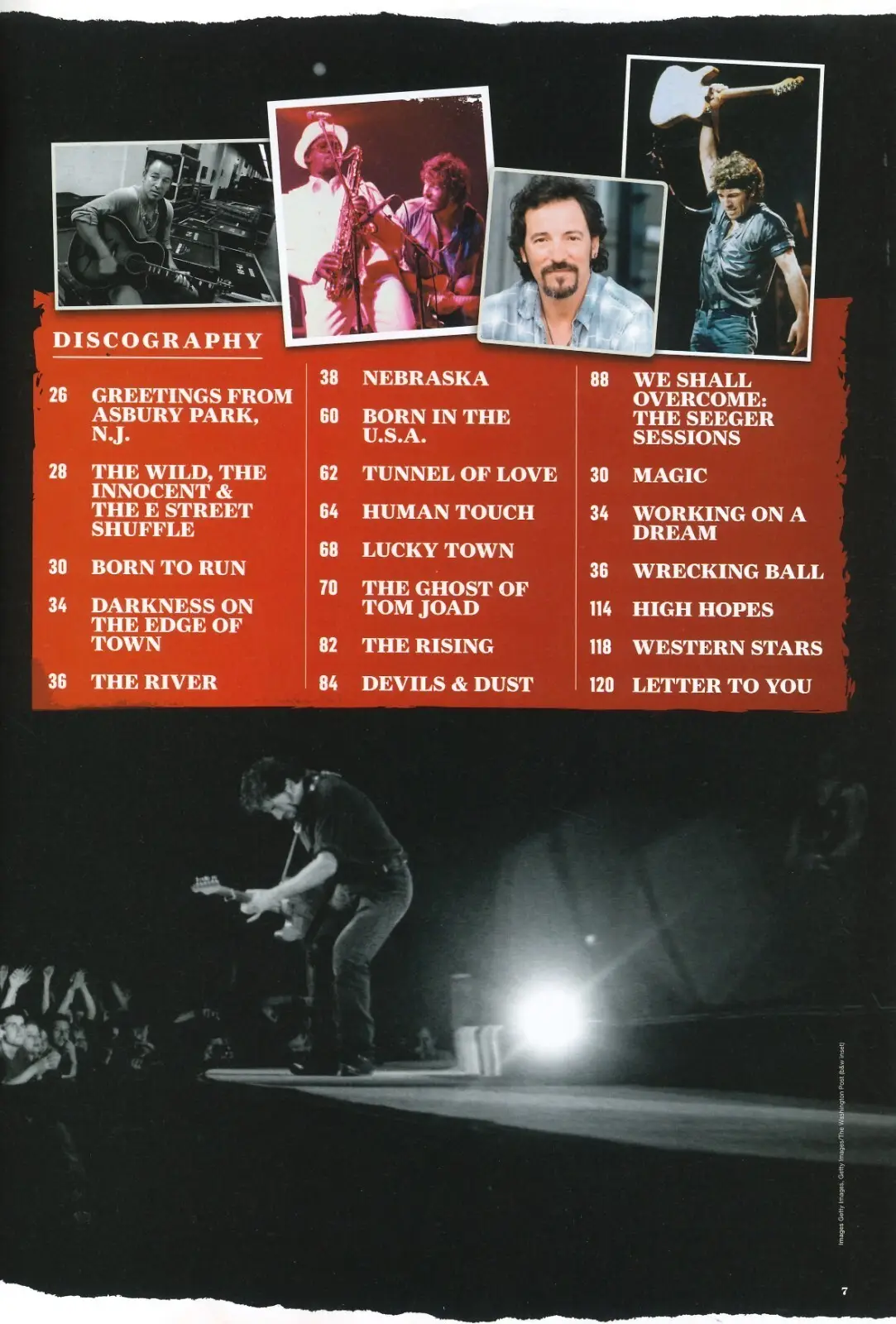 Bruce Springsteen Magazine, E Street Band, 20 Studio Albums, 6 Decades, Rock - image 3 | Free standard UK delivery included | Discount Quality Products